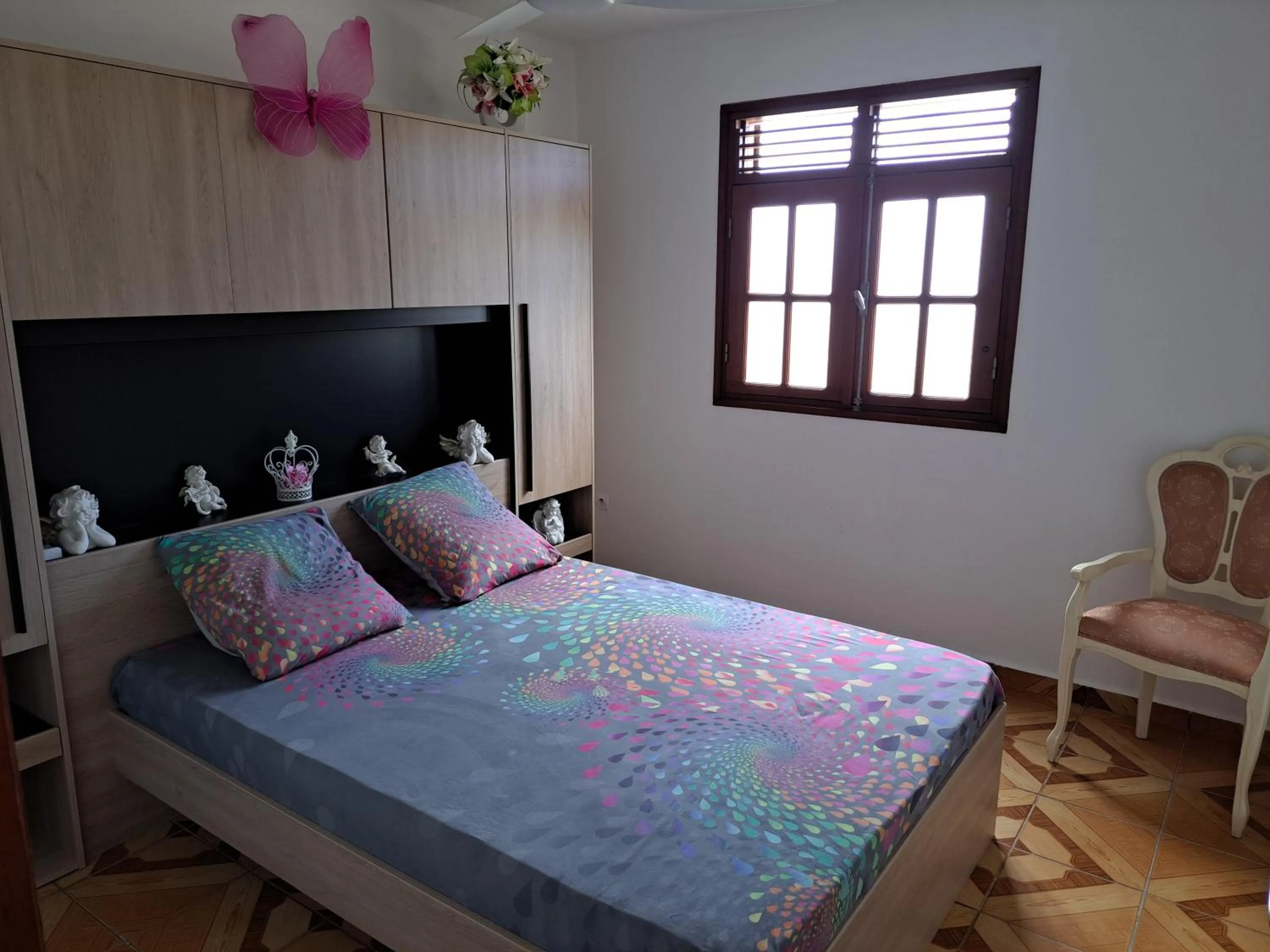 Bed in KANALU BEACH APPATEMENT