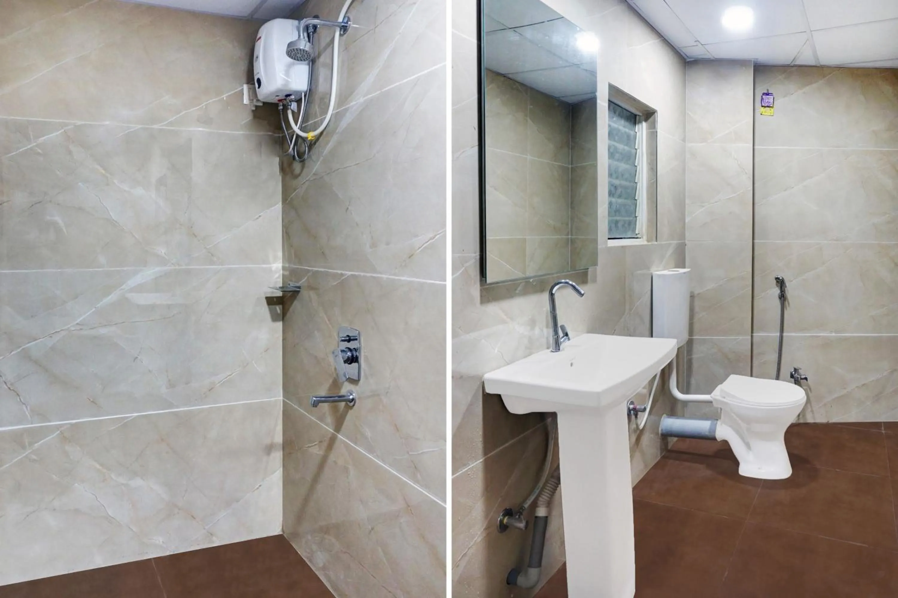 Bathroom in Super Hotel O KP Pride