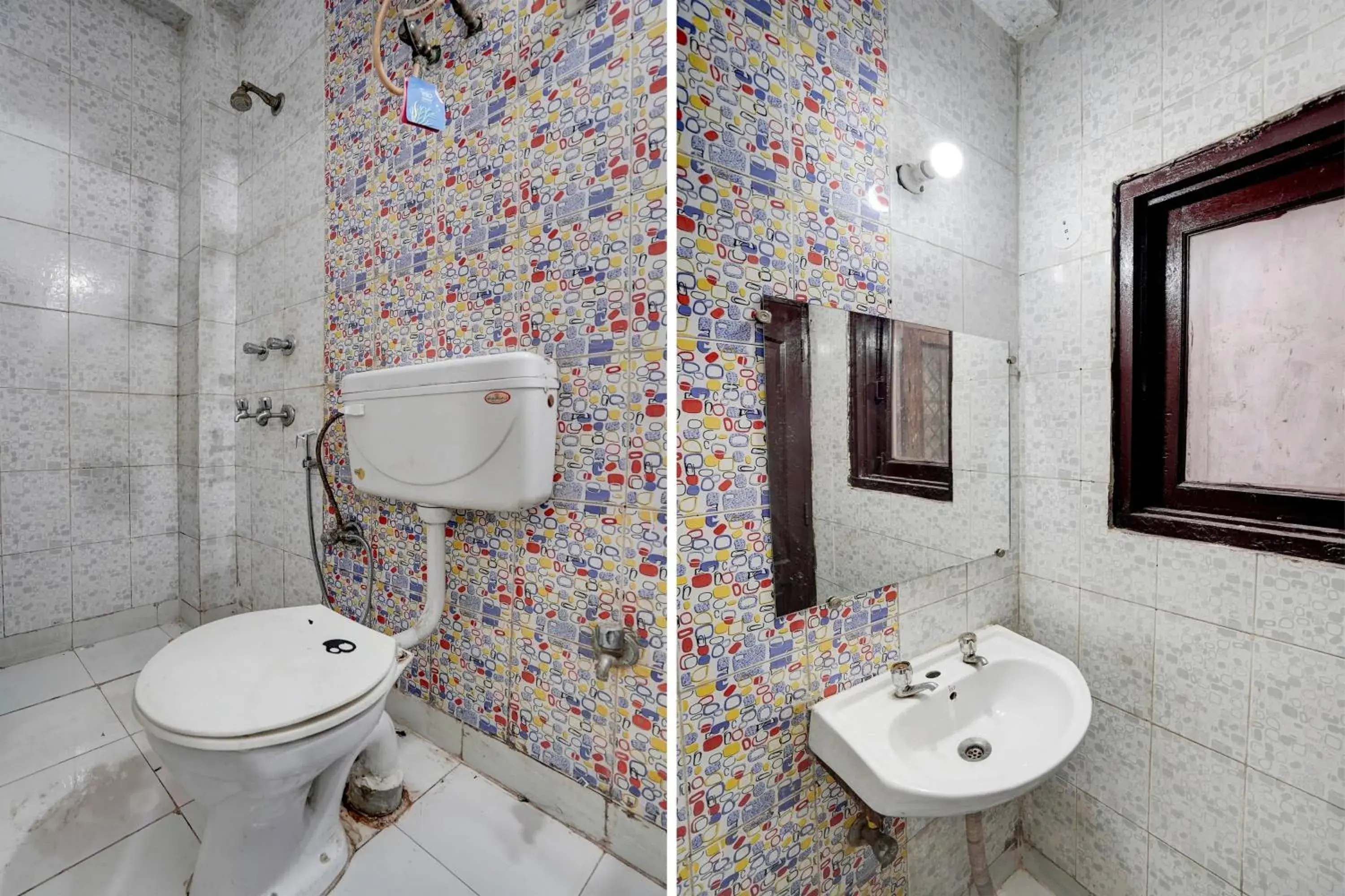 Bathroom in Hotel O Peaceful Paradise Bathroom in Hotel O Peaceful Paradise