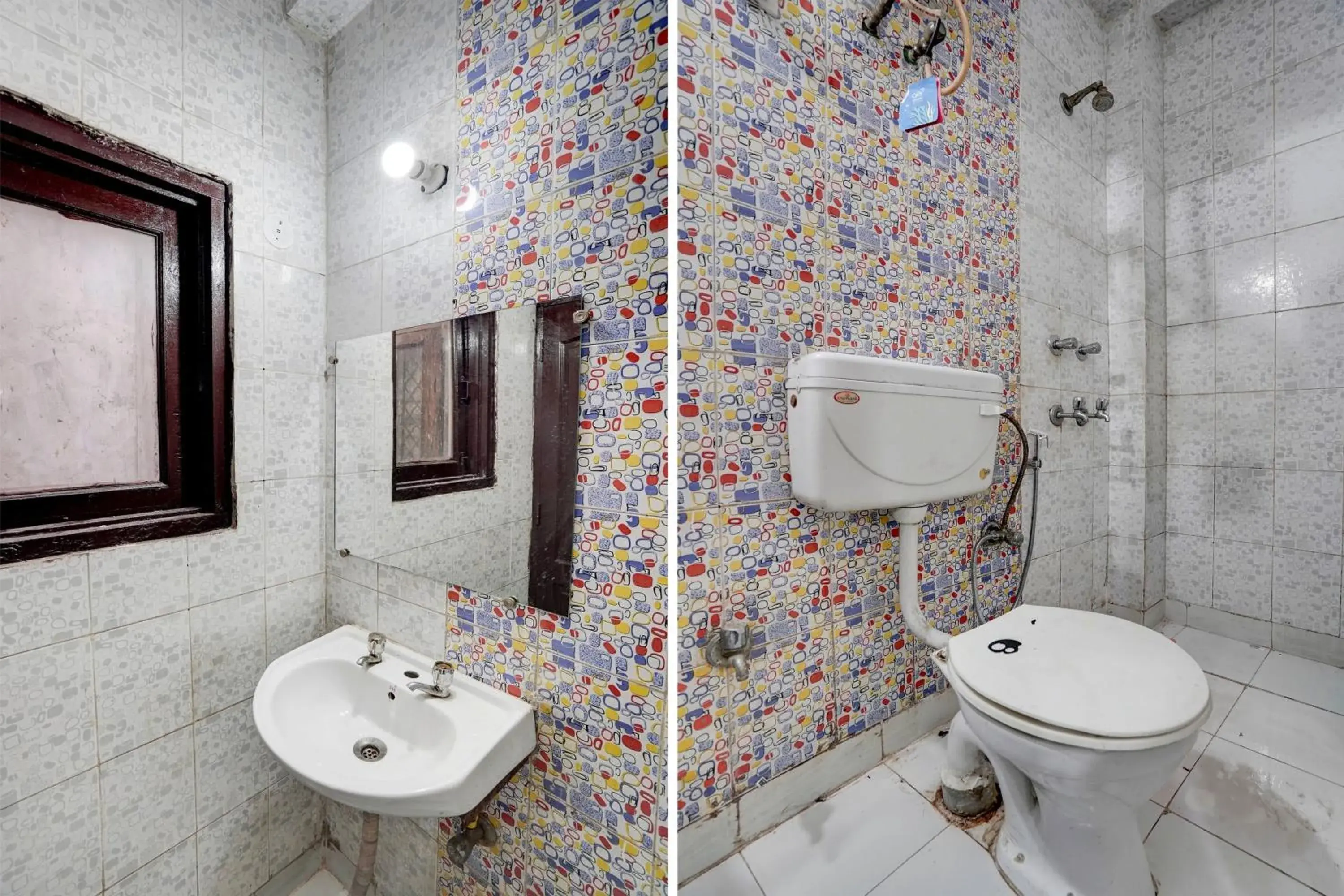 Bathroom in Hotel O Peaceful Paradise Bathroom in Hotel O Peaceful Paradise