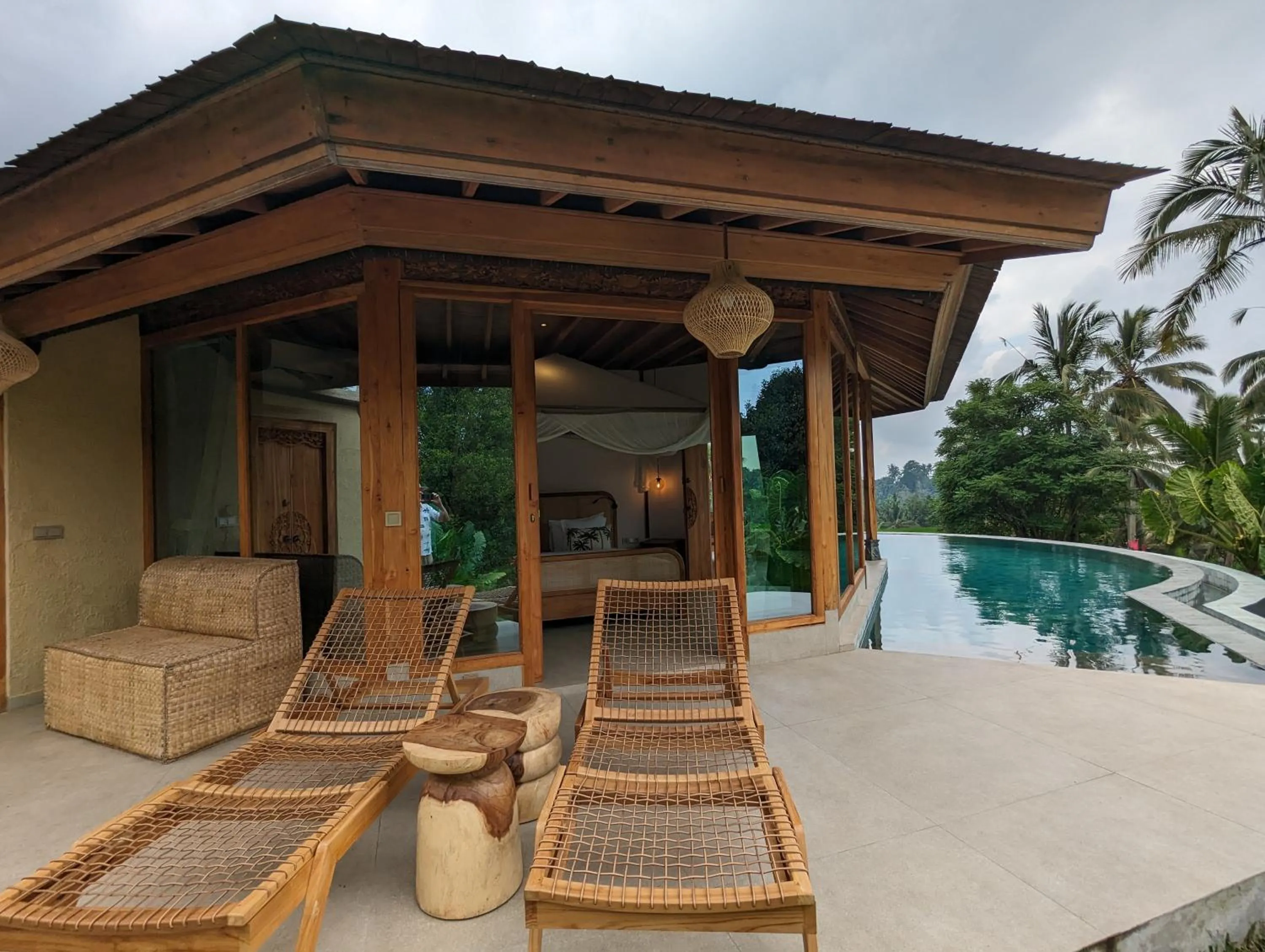 Swimming pool in Puri Dajuma Terrace Eco Lodge & Spa