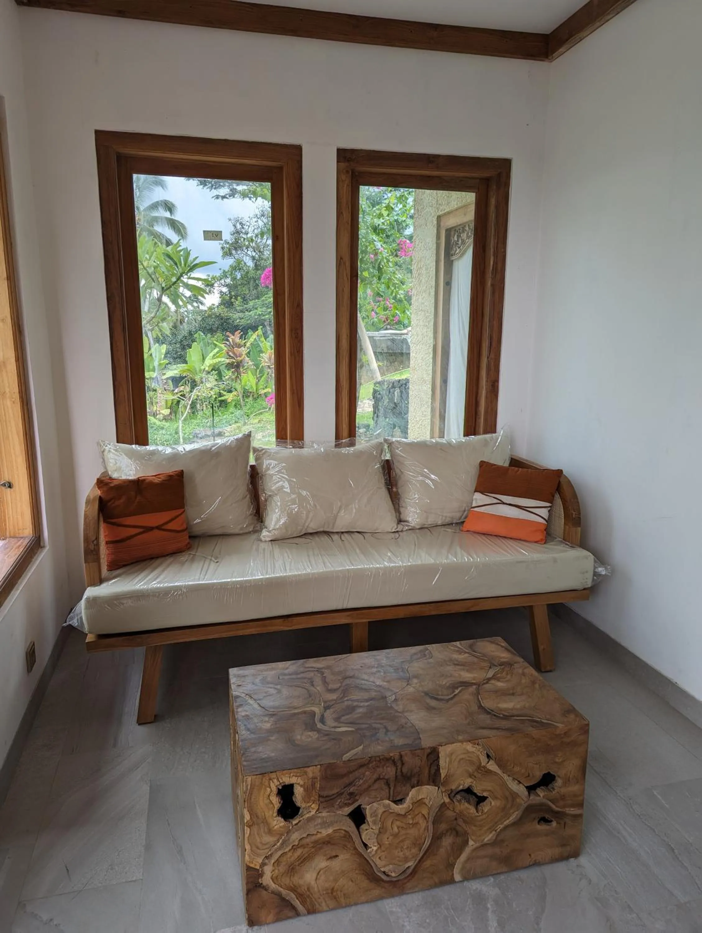 Seating area in Puri Dajuma Terrace Eco Lodge & Spa
