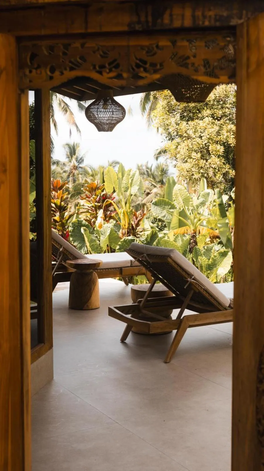 Garden in Puri Dajuma Terrace Eco Lodge & Spa