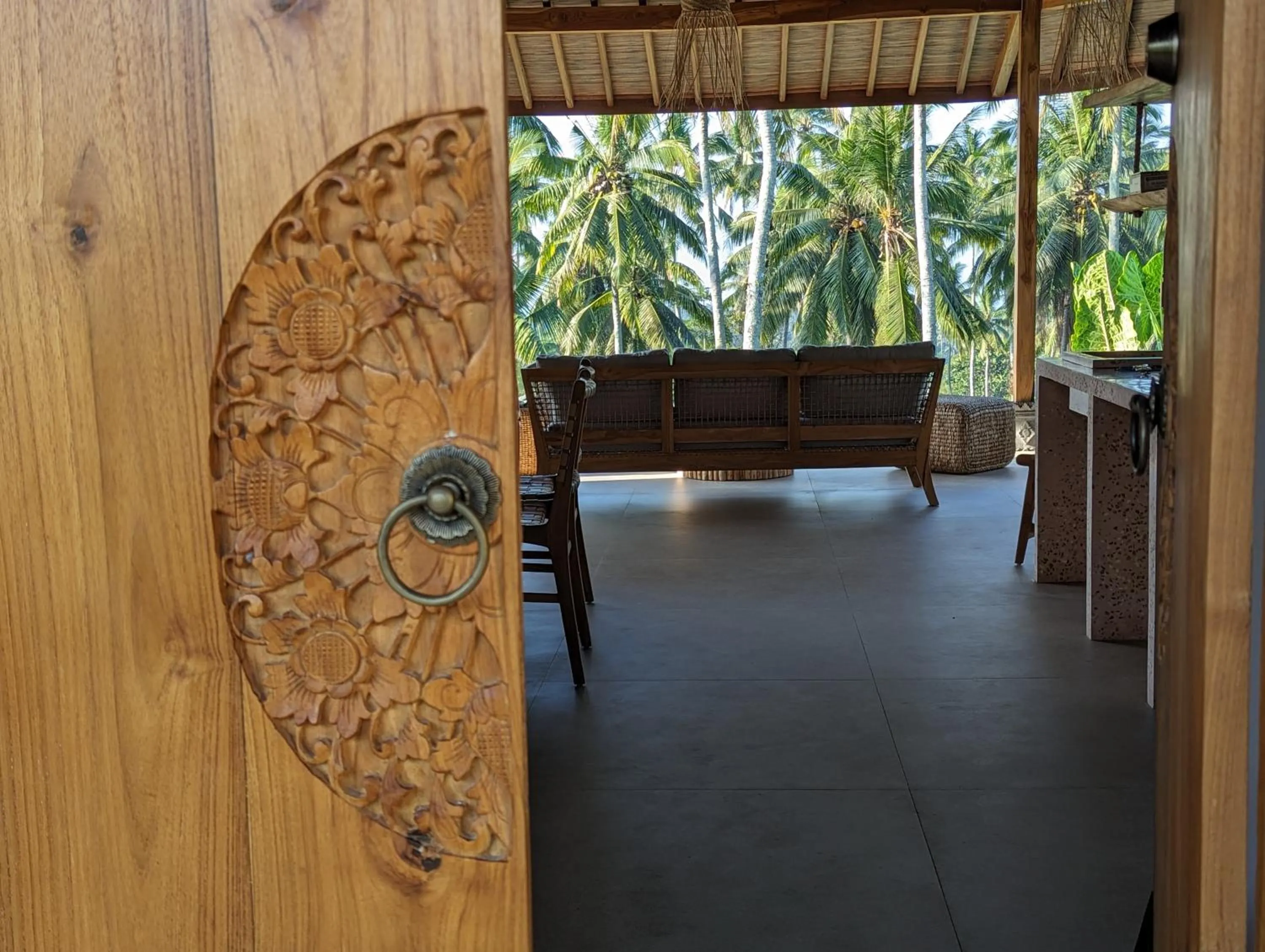 Living room in Puri Dajuma Terrace Eco Lodge & Spa