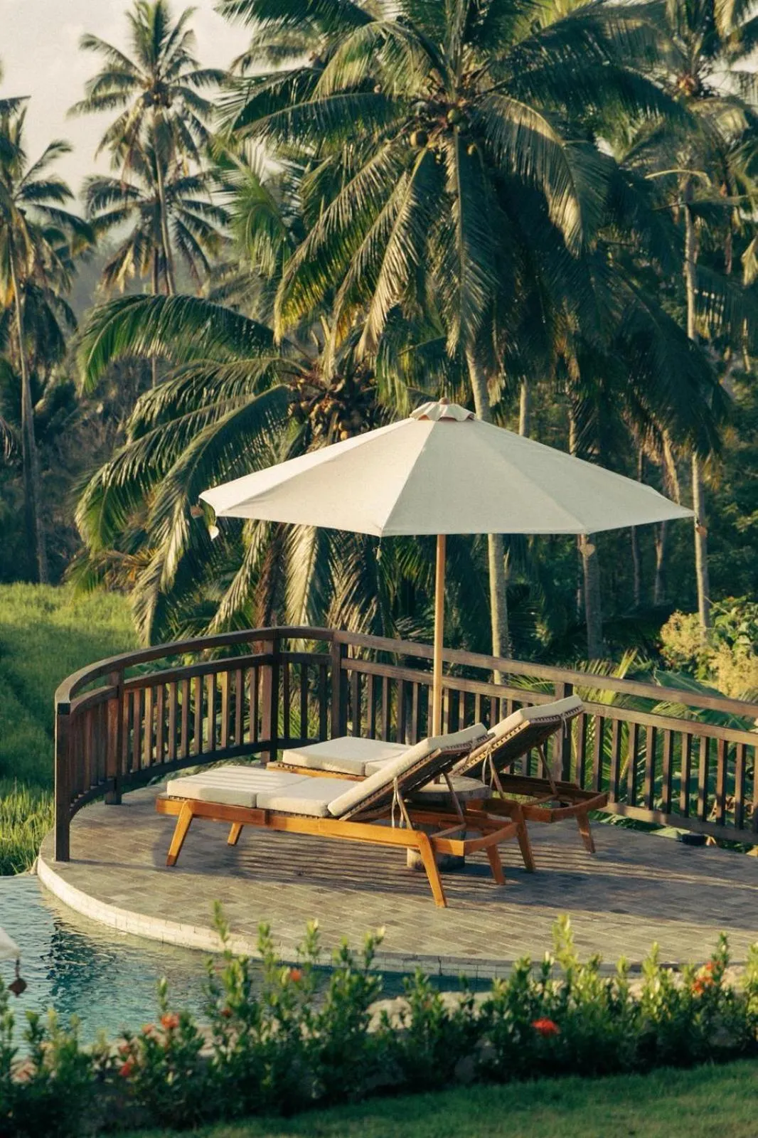 Pool view in Puri Dajuma Terrace Eco Lodge & Spa