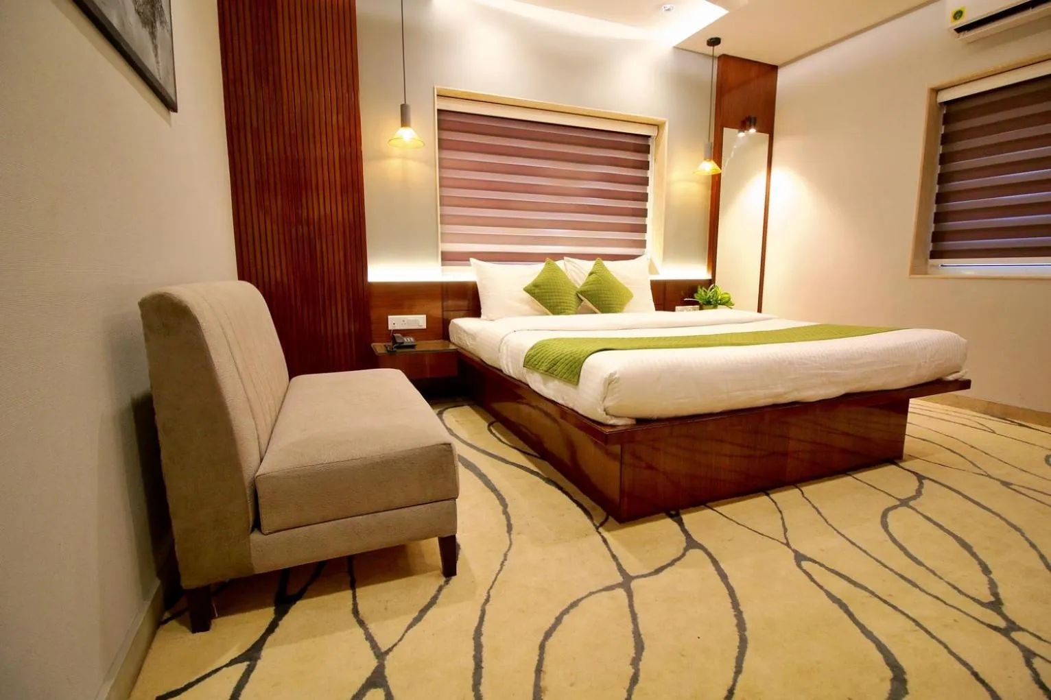 Bed in Evara-Meraki Inn