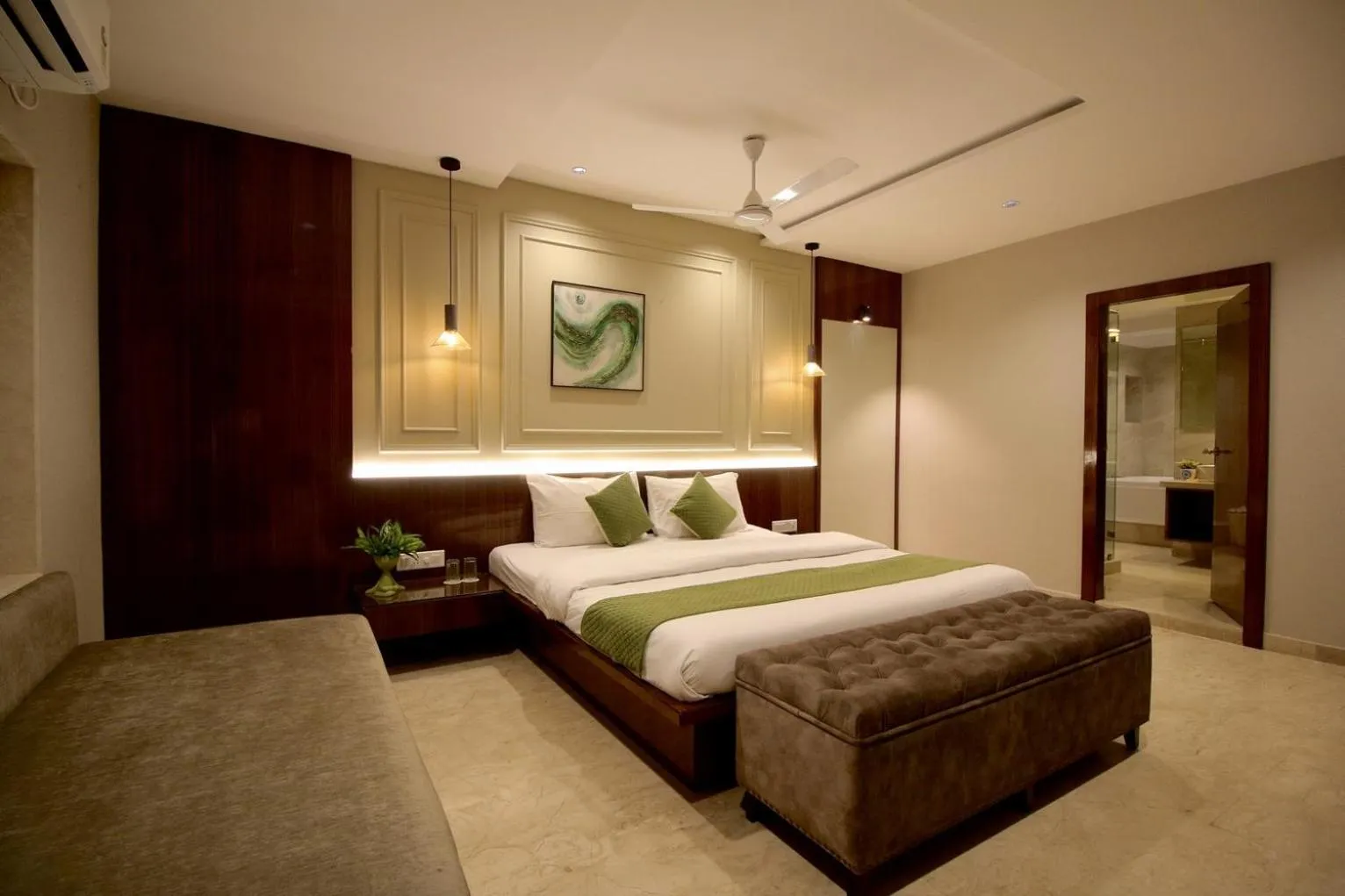 Bed in Evara-Meraki Inn