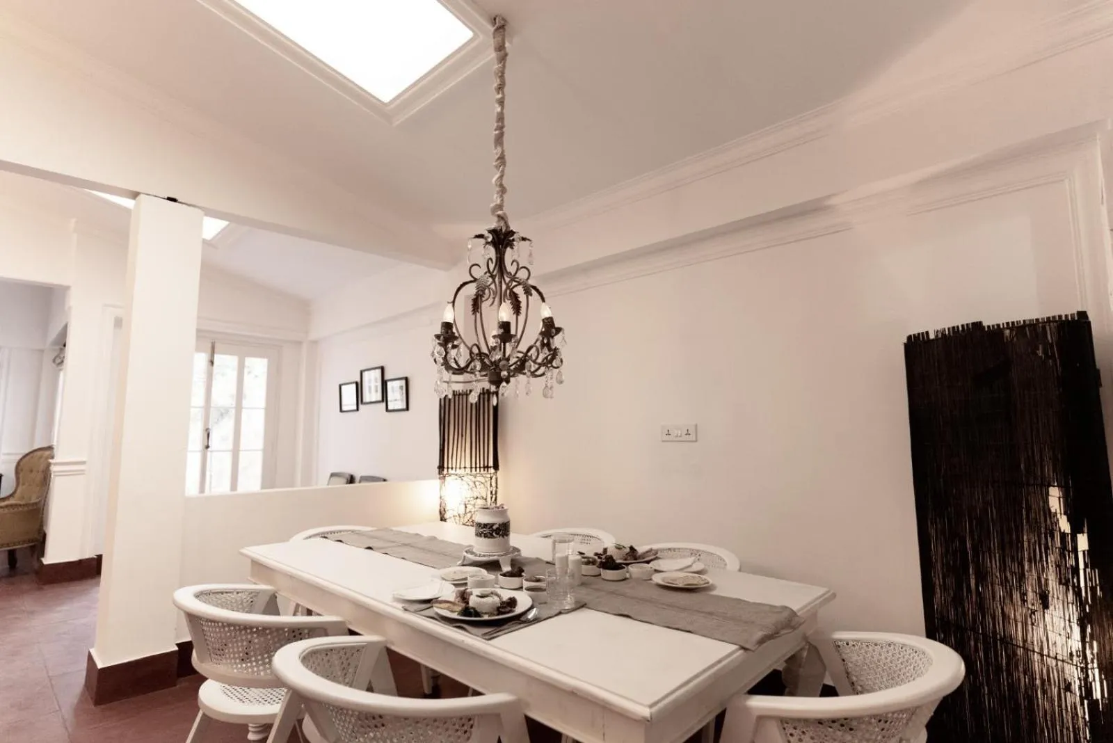 Dining area in Chhota Haazri, By The Rajbari Bawali