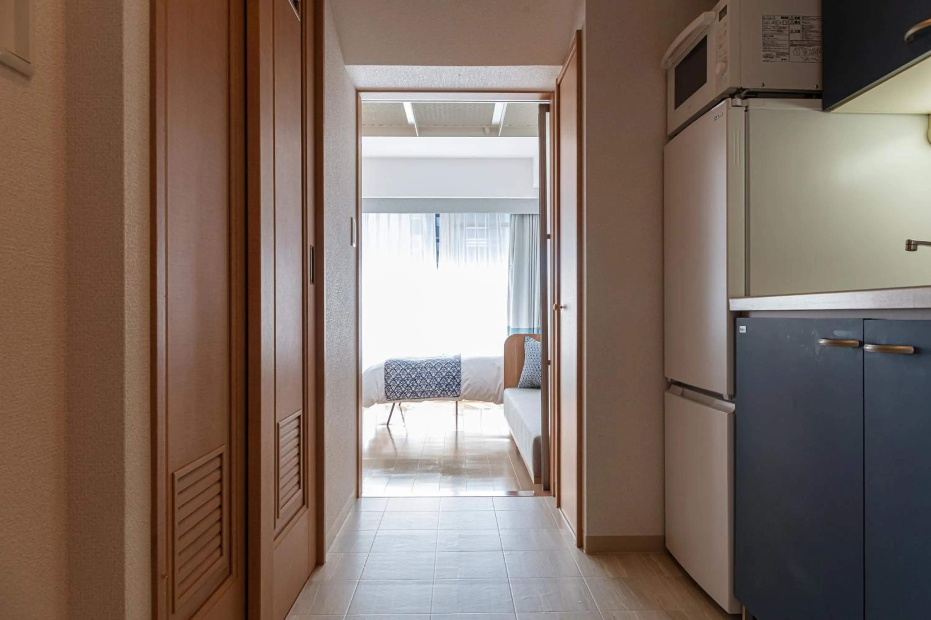 Kitchen or kitchenette in yksi STAY ＆ APARTMENT OSAKA