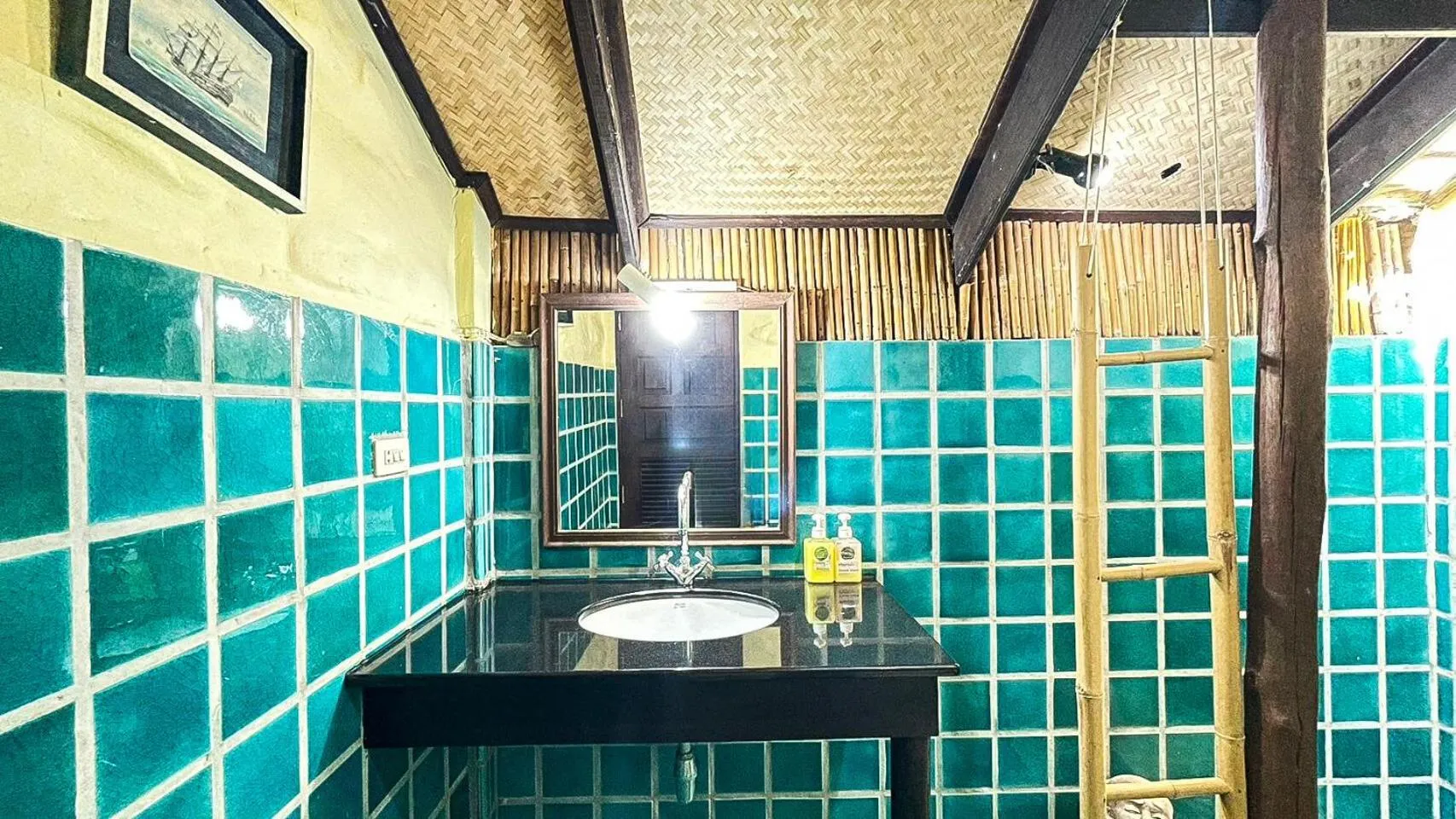 Bathroom in Villa Bali Eco Resort, Rayong
