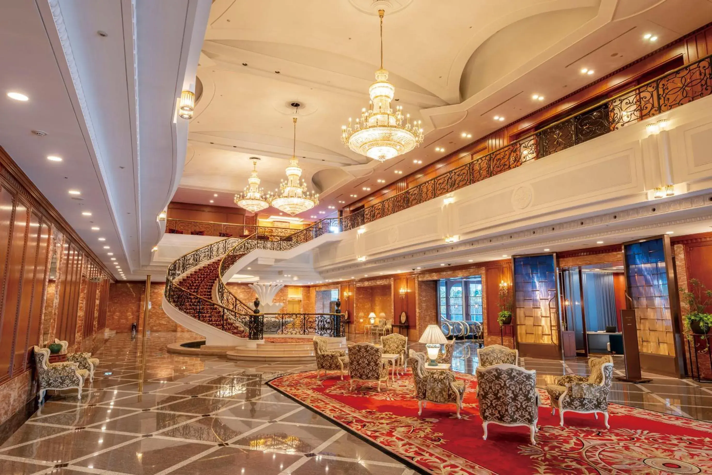 Lobby or reception in Hotel Springs Makuhari Premier Lobby or reception in Hotel Springs Makuhari Premier