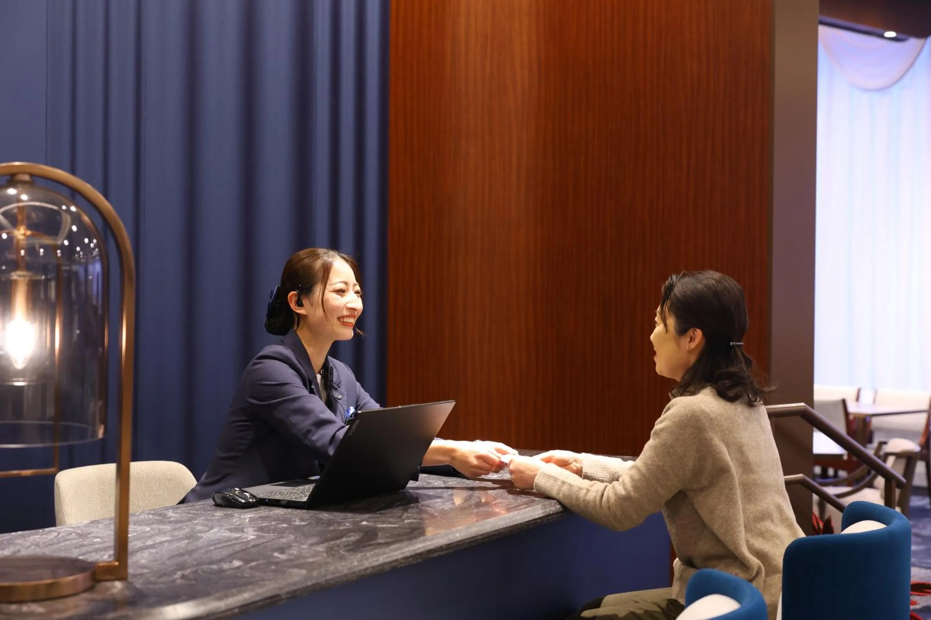 Staff in Hotel Springs Makuhari Premier