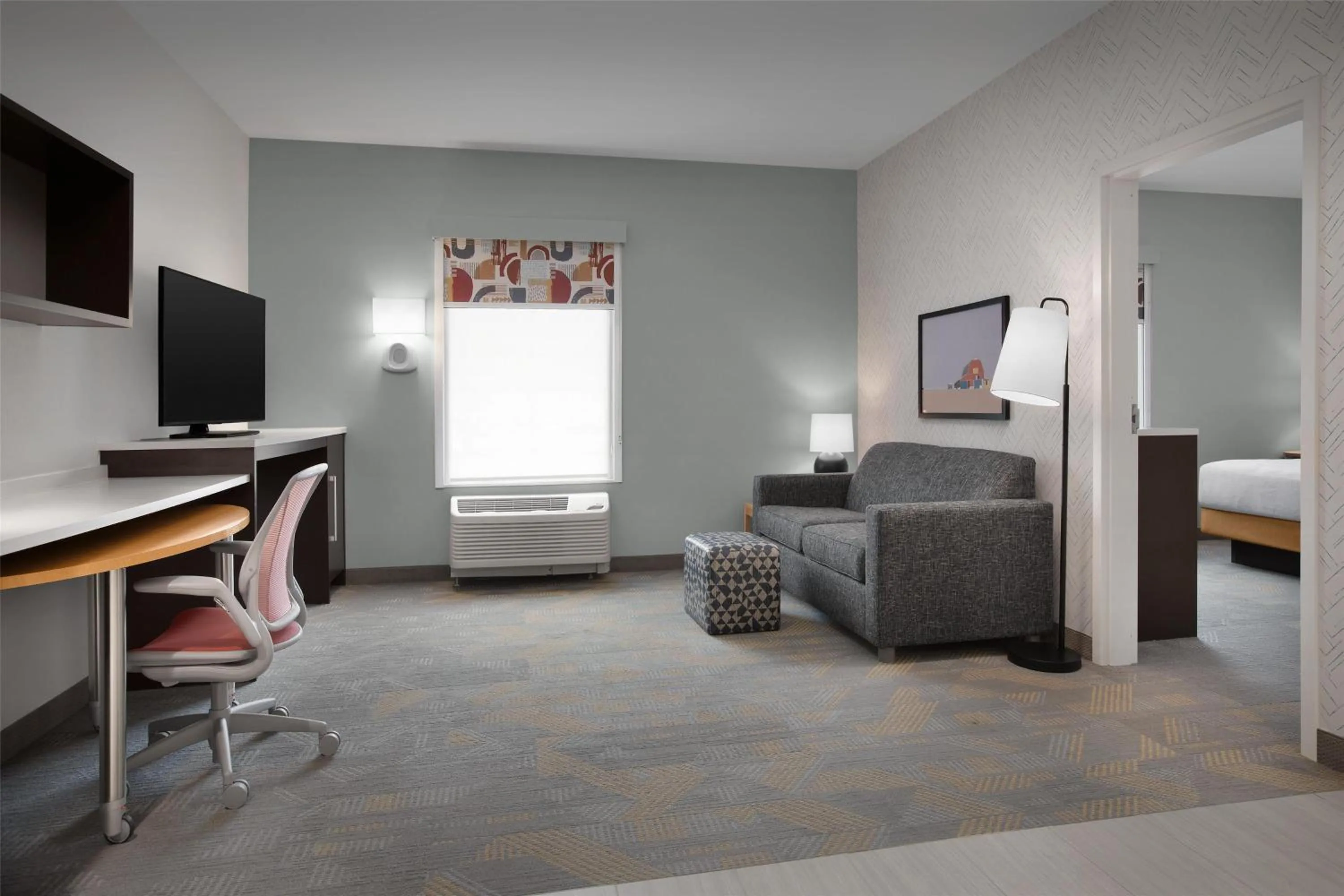 Bedroom, Bed in Home2 Suites by Hilton Sioux Falls Sanford Medical Center