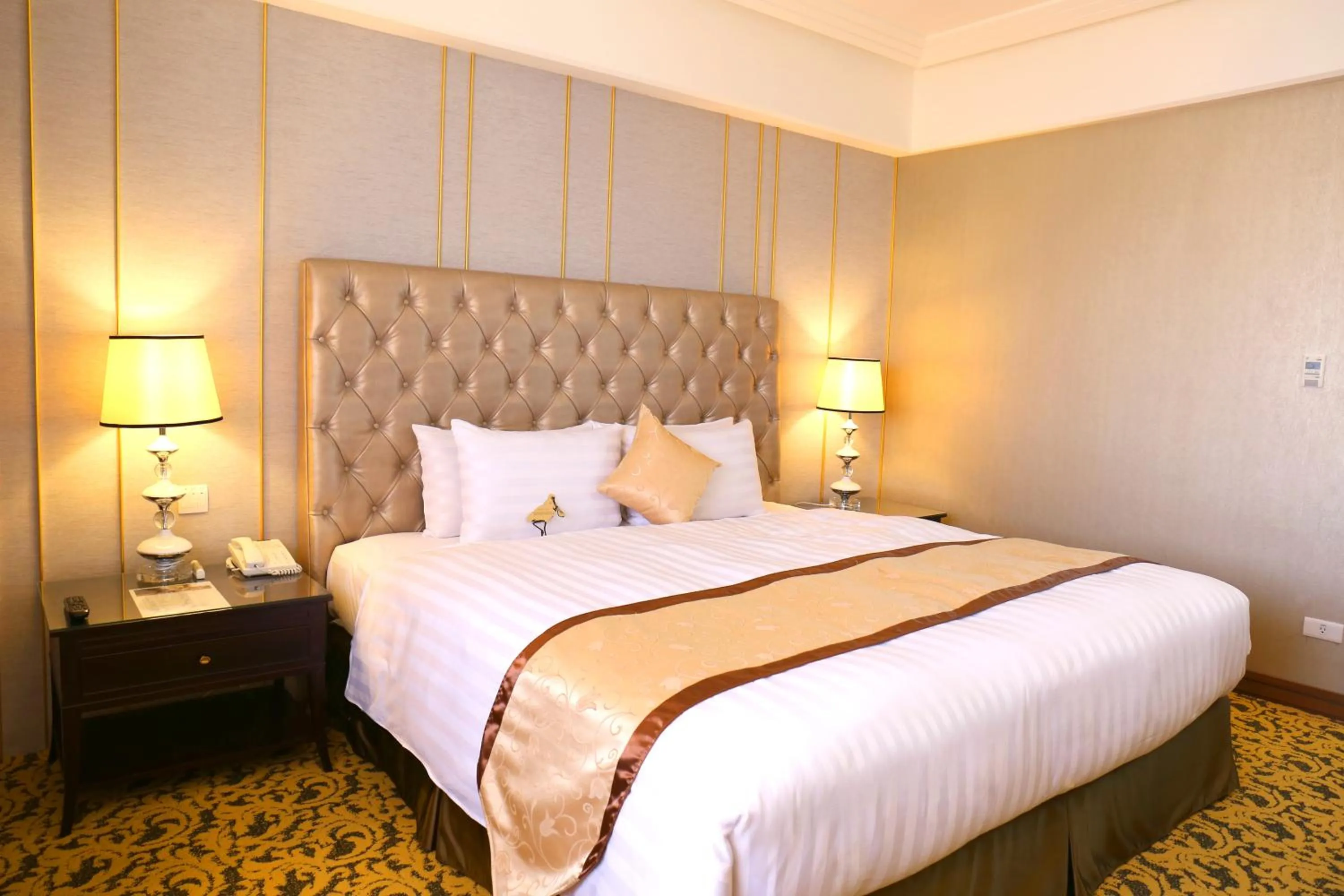 Bed in Fushin Hotel - Tainan