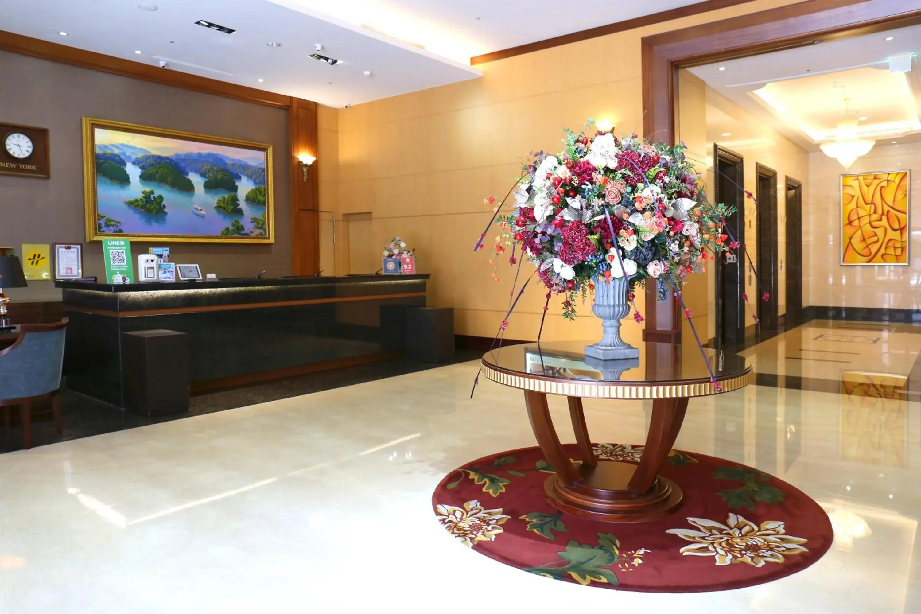 Lobby or reception, Lobby/Reception in Fushin Hotel Tainan