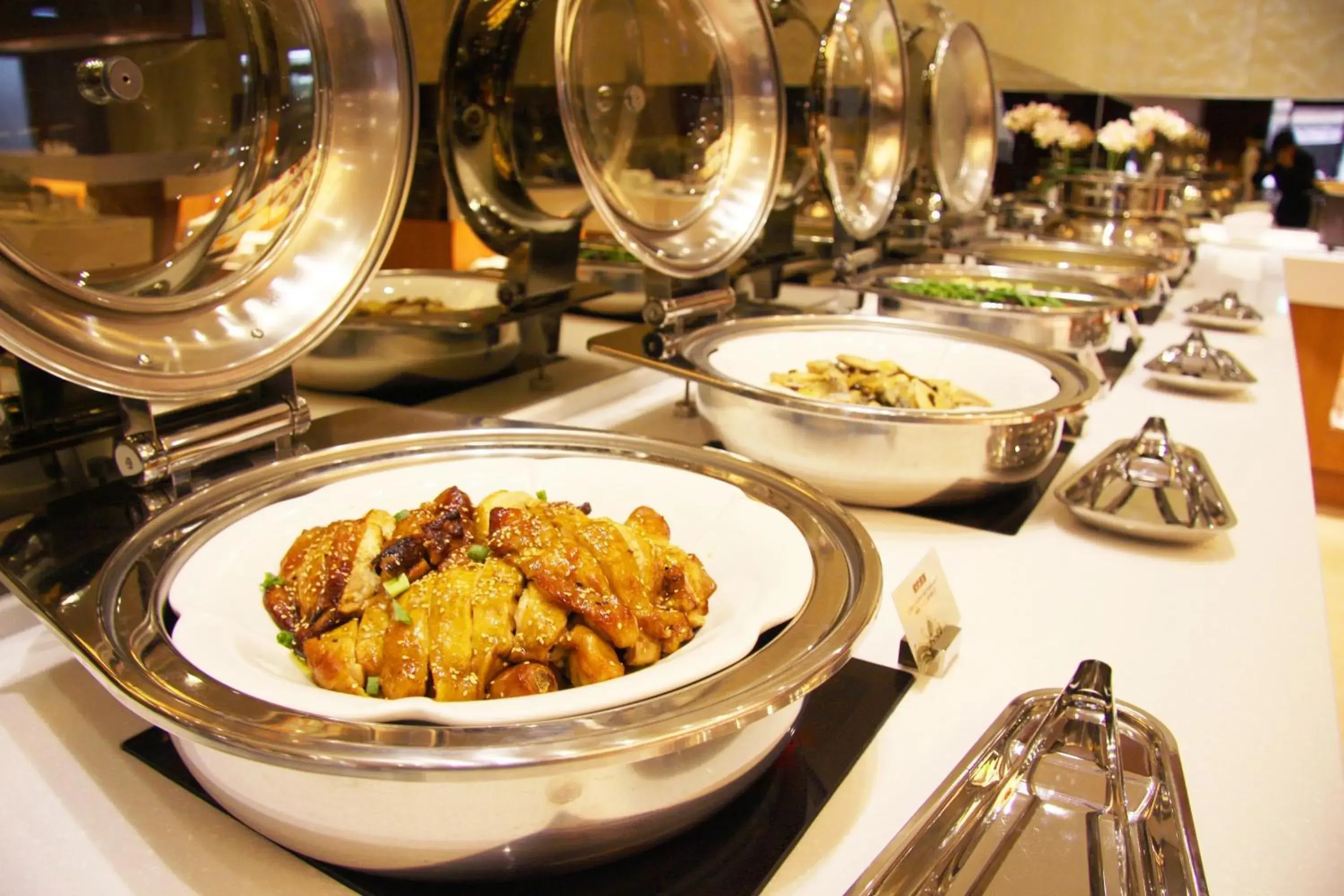 Food close-up in Fushin Hotel Tainan