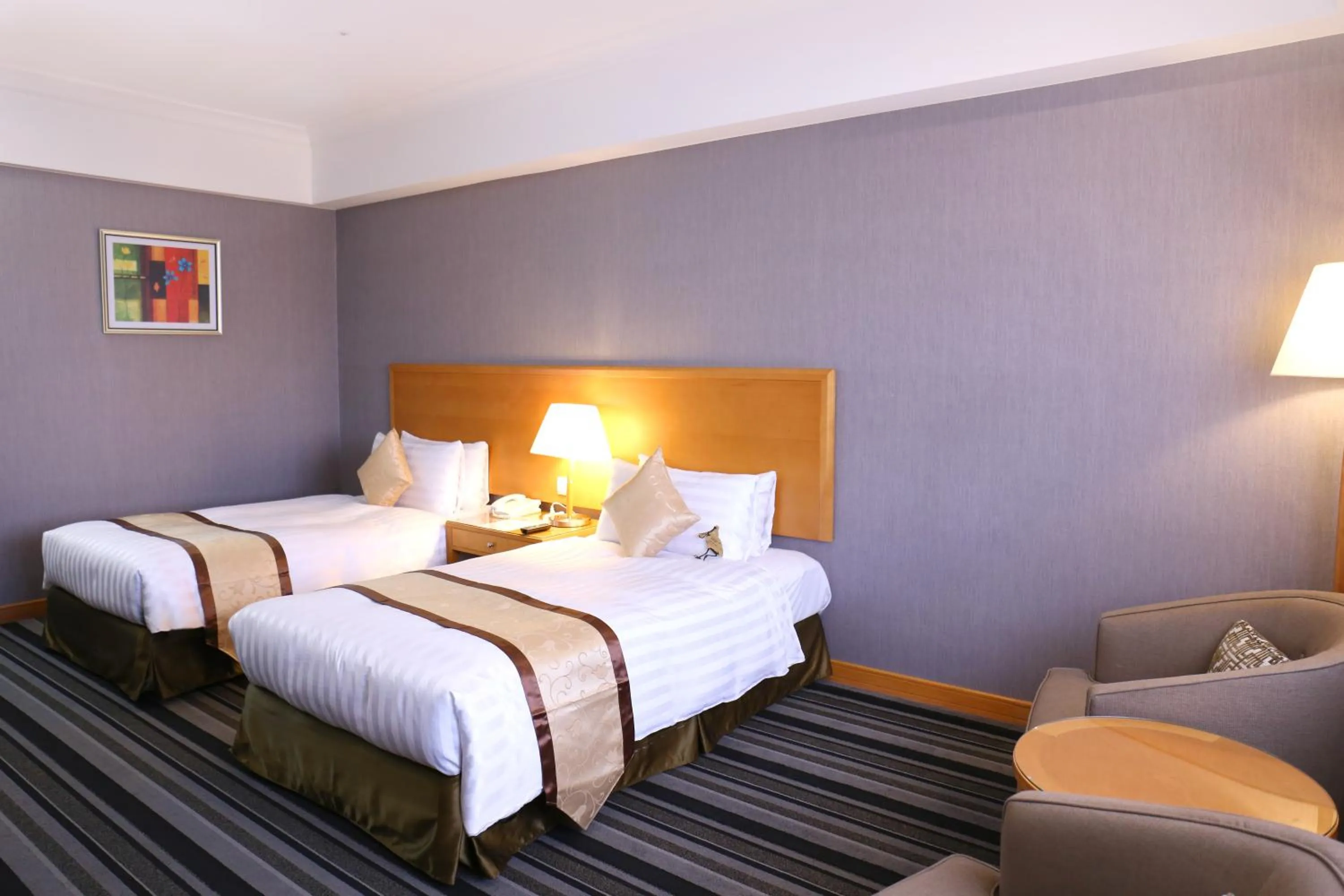 Bed in Fushin Hotel - Tainan