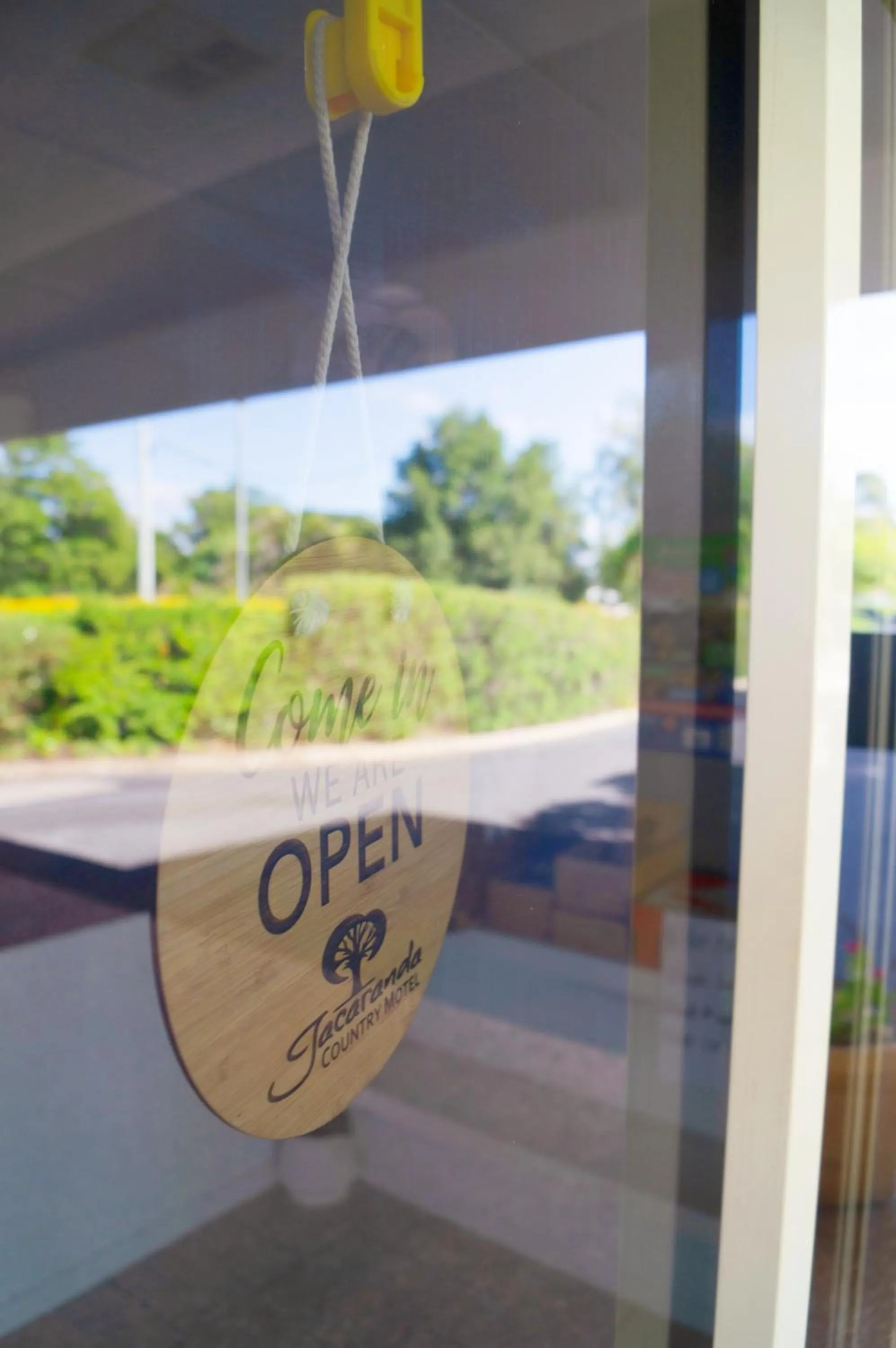 Property logo or sign in Jacaranda Country Motel