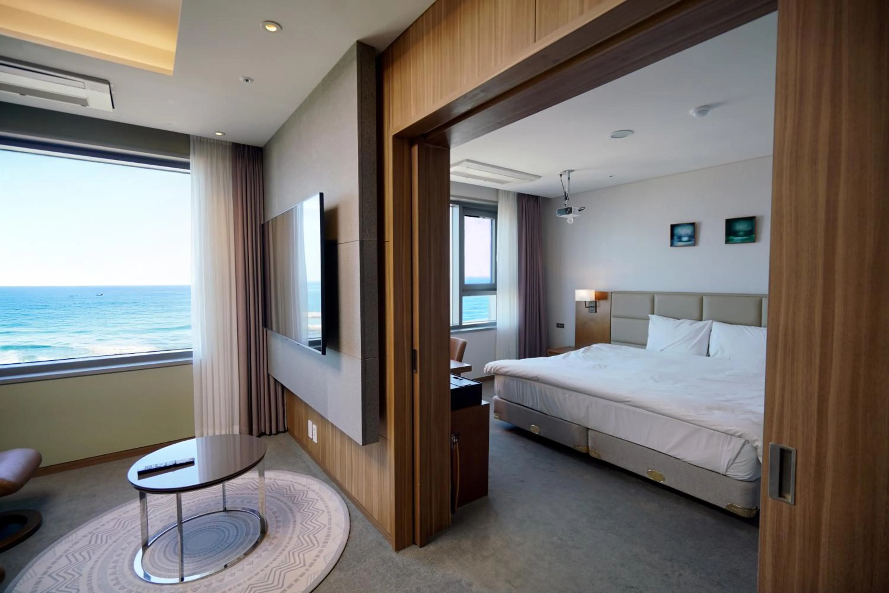 Bed in Grabel Hotel Jeju