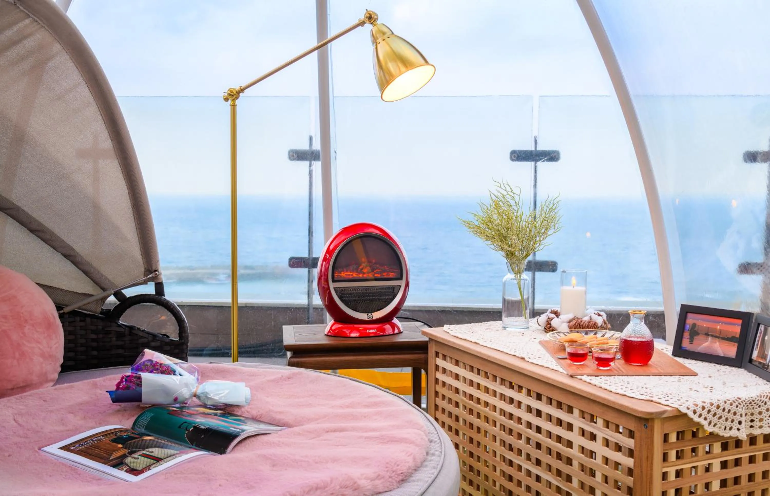 Balcony/Terrace in Grabel Hotel Jeju