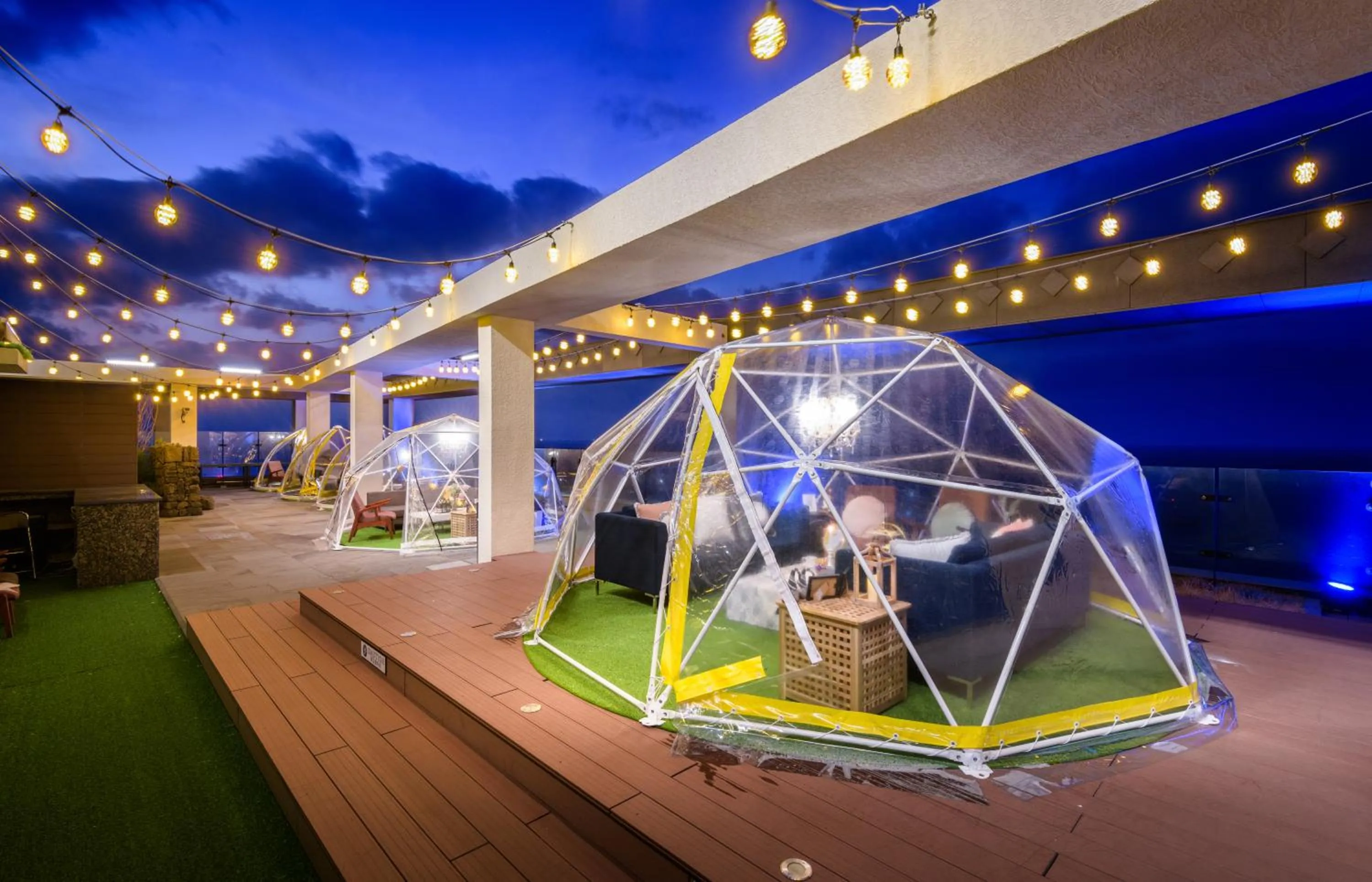 Balcony/Terrace in Grabel Hotel Jeju