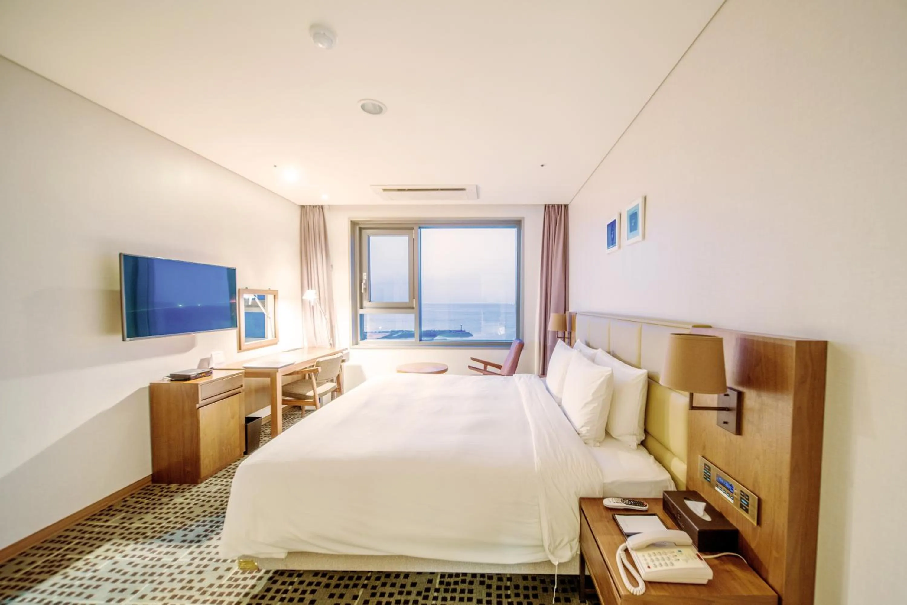 Bed in Grabel Hotel Jeju