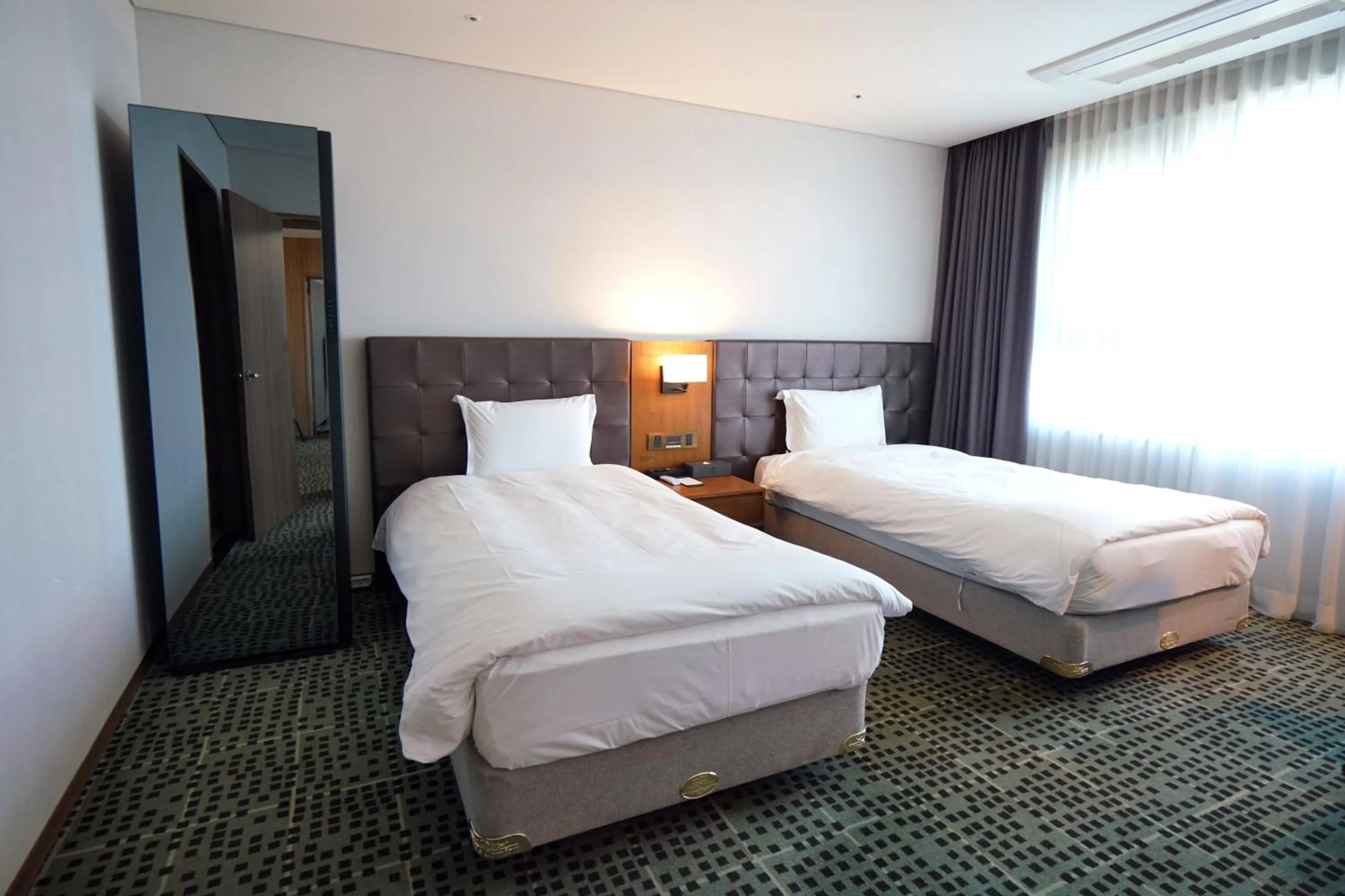 Bed in Grabel Hotel Jeju