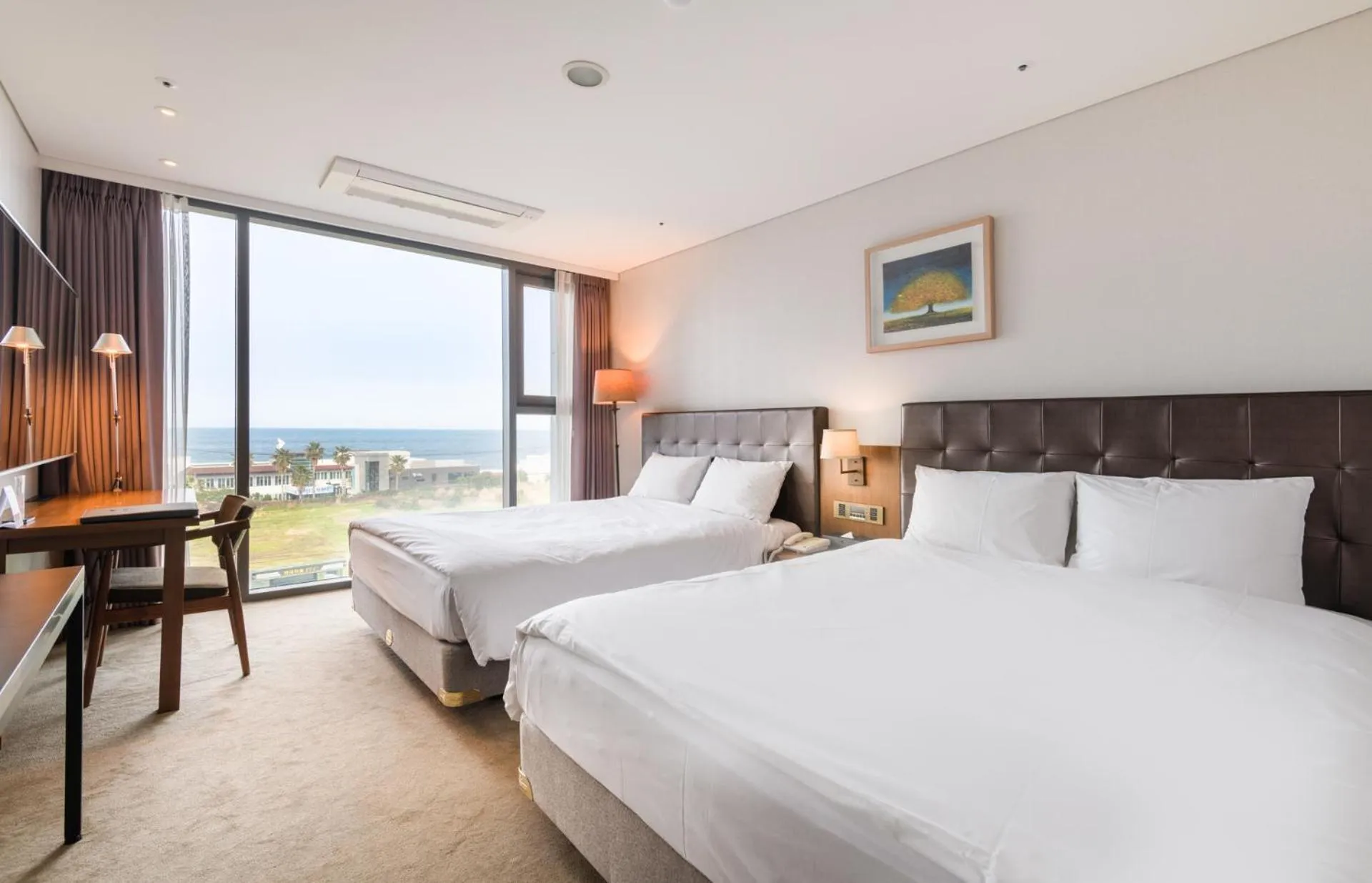 Bed in Grabel Hotel Jeju