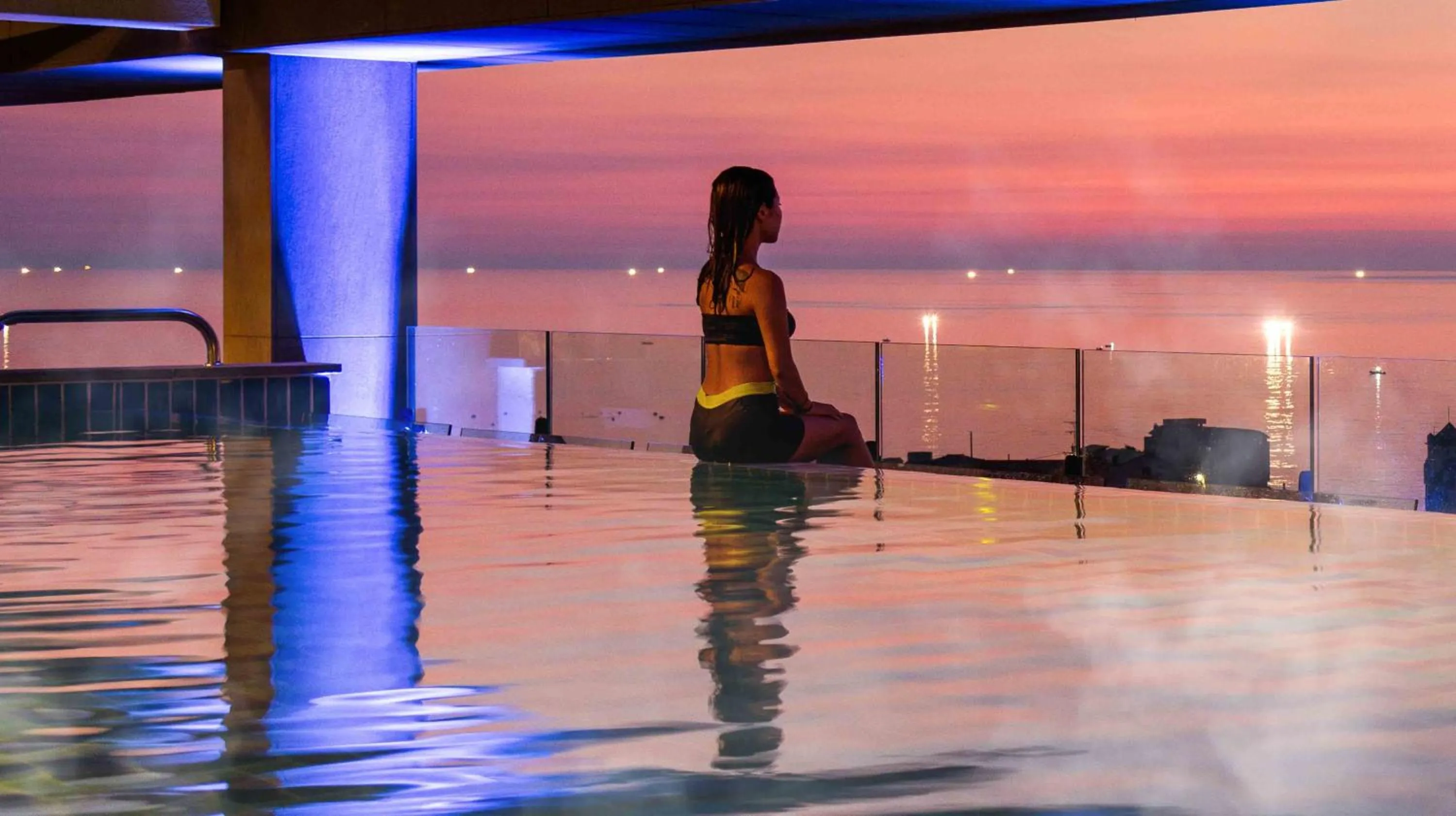 Pool view in Grabel Hotel Jeju