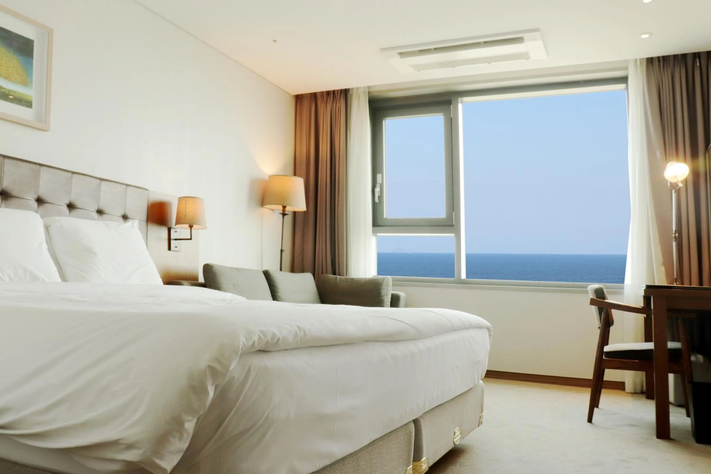 Bed in Grabel Hotel Jeju