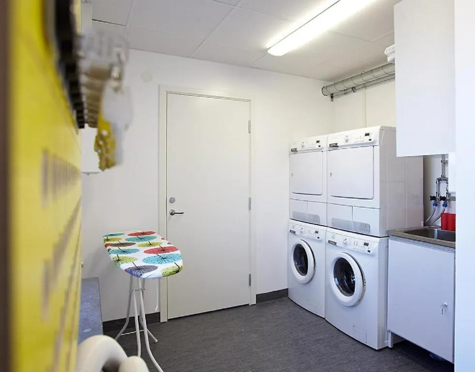 washing machine in Riverside stay at Hotel - Ängelholm