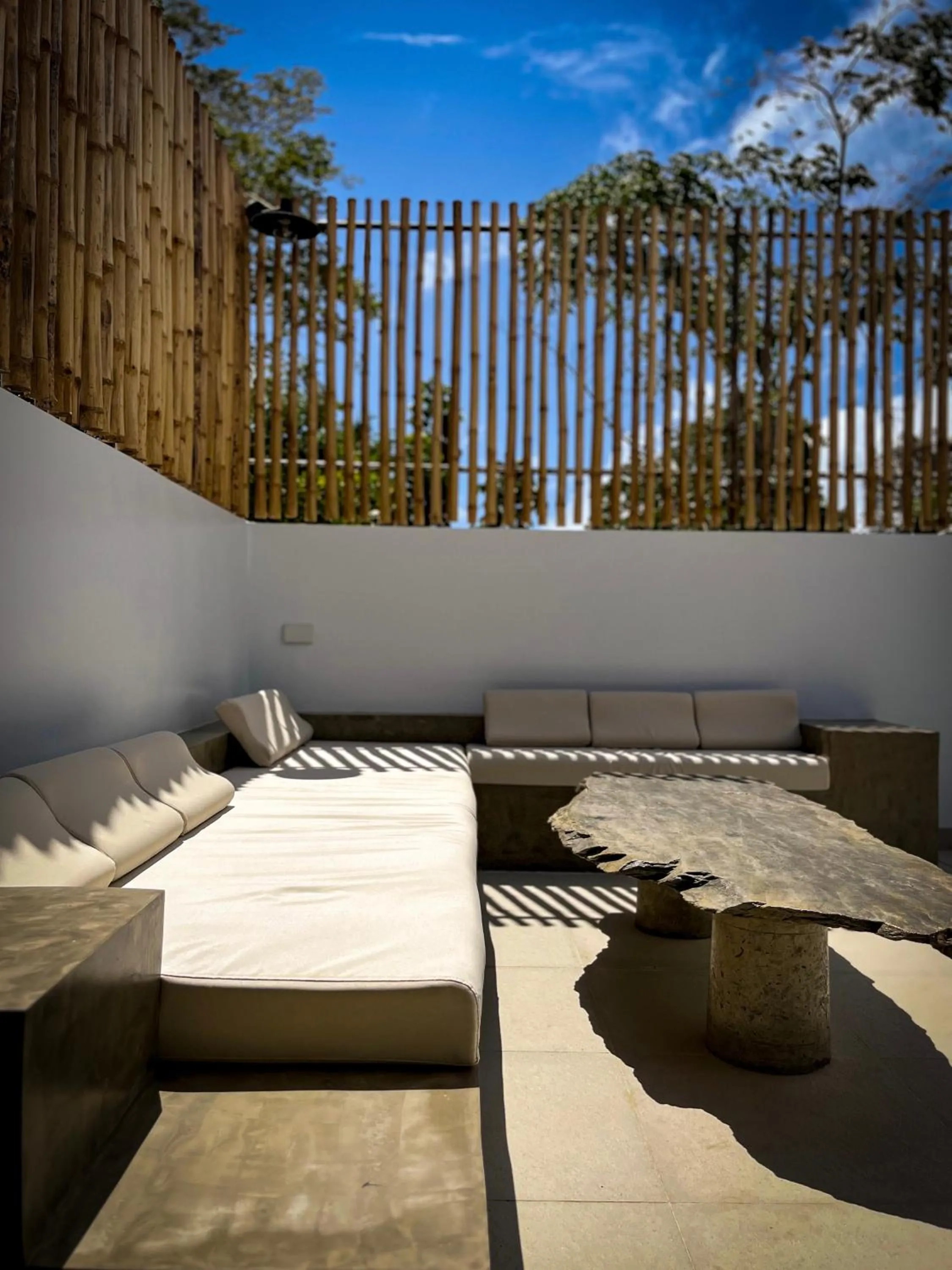 Seating area, Bed in Go Boutique Inn
