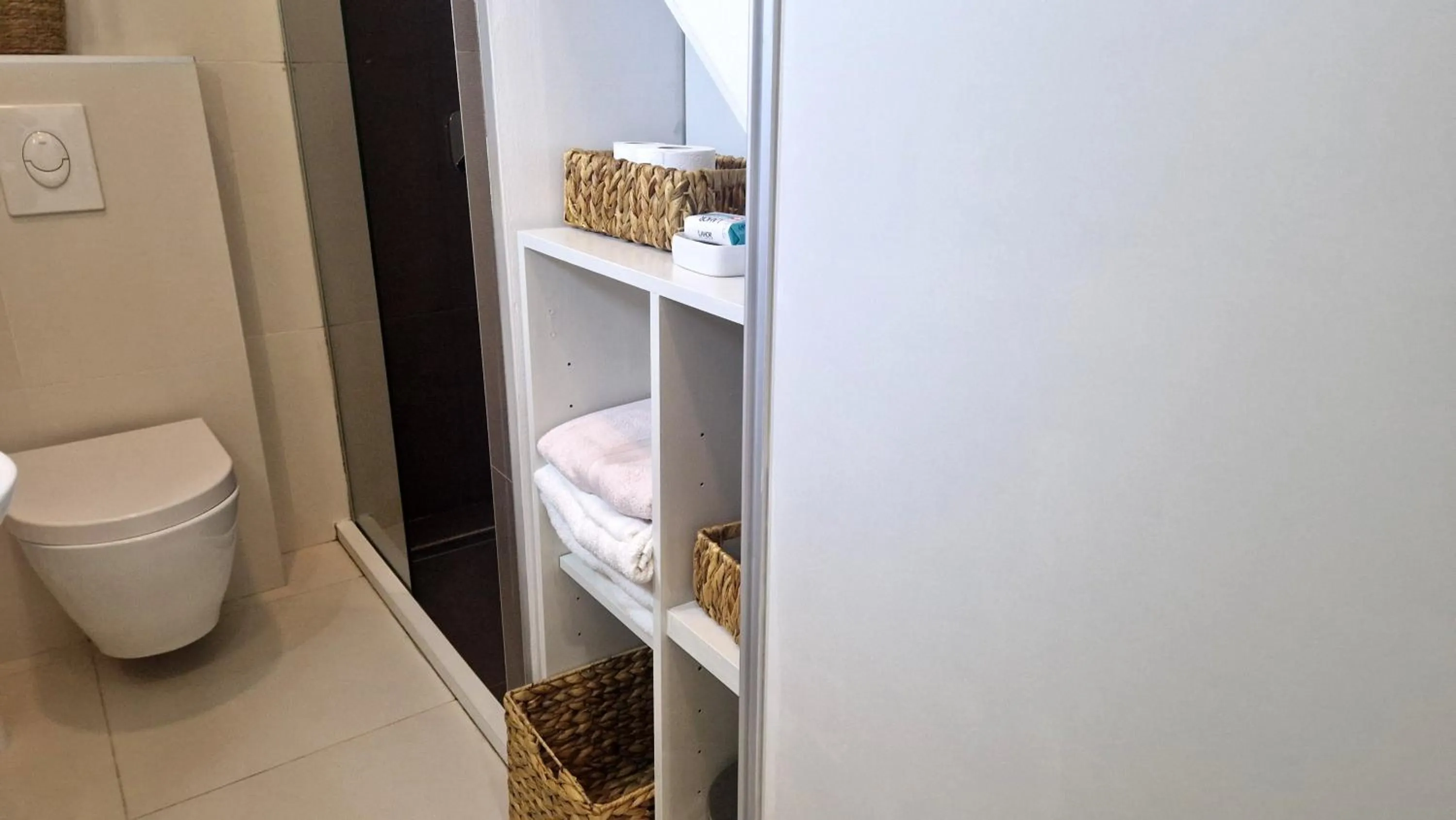 Toilet, Bed in Basic Mansion Mandalina