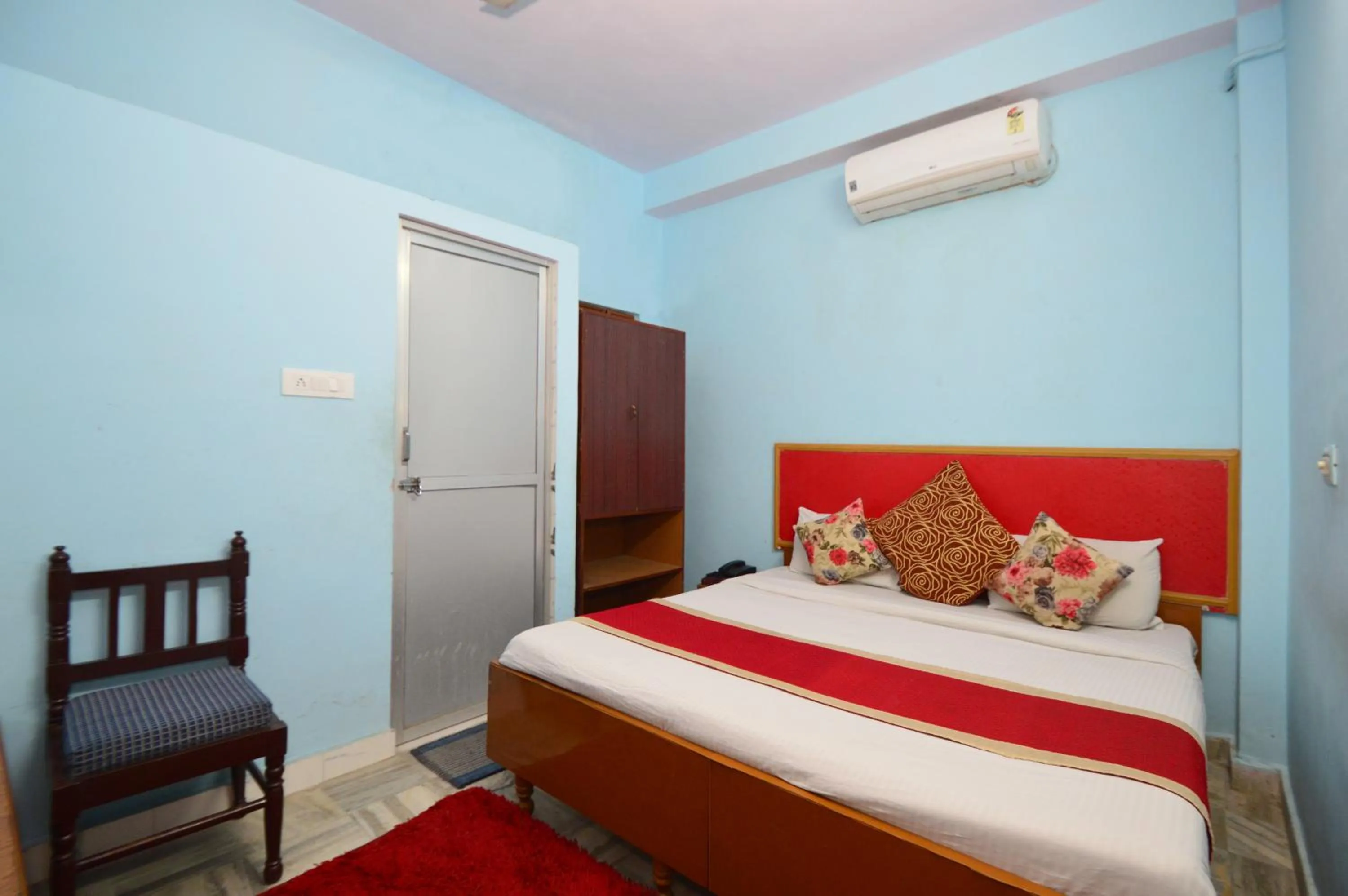 Bed in HOTEL JAI MAA PALACE