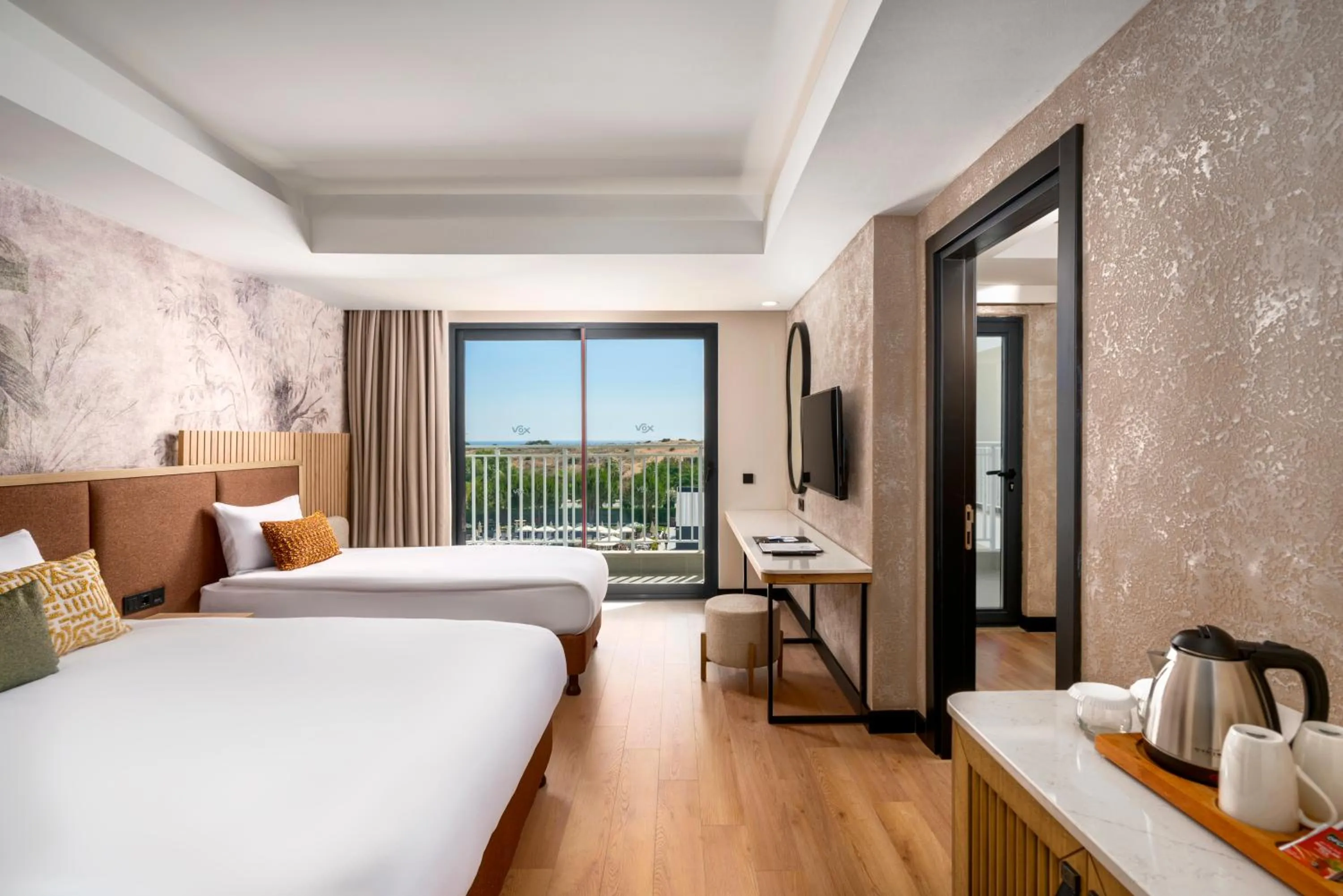 Bedroom, Bed in VOX MARIS RESORT