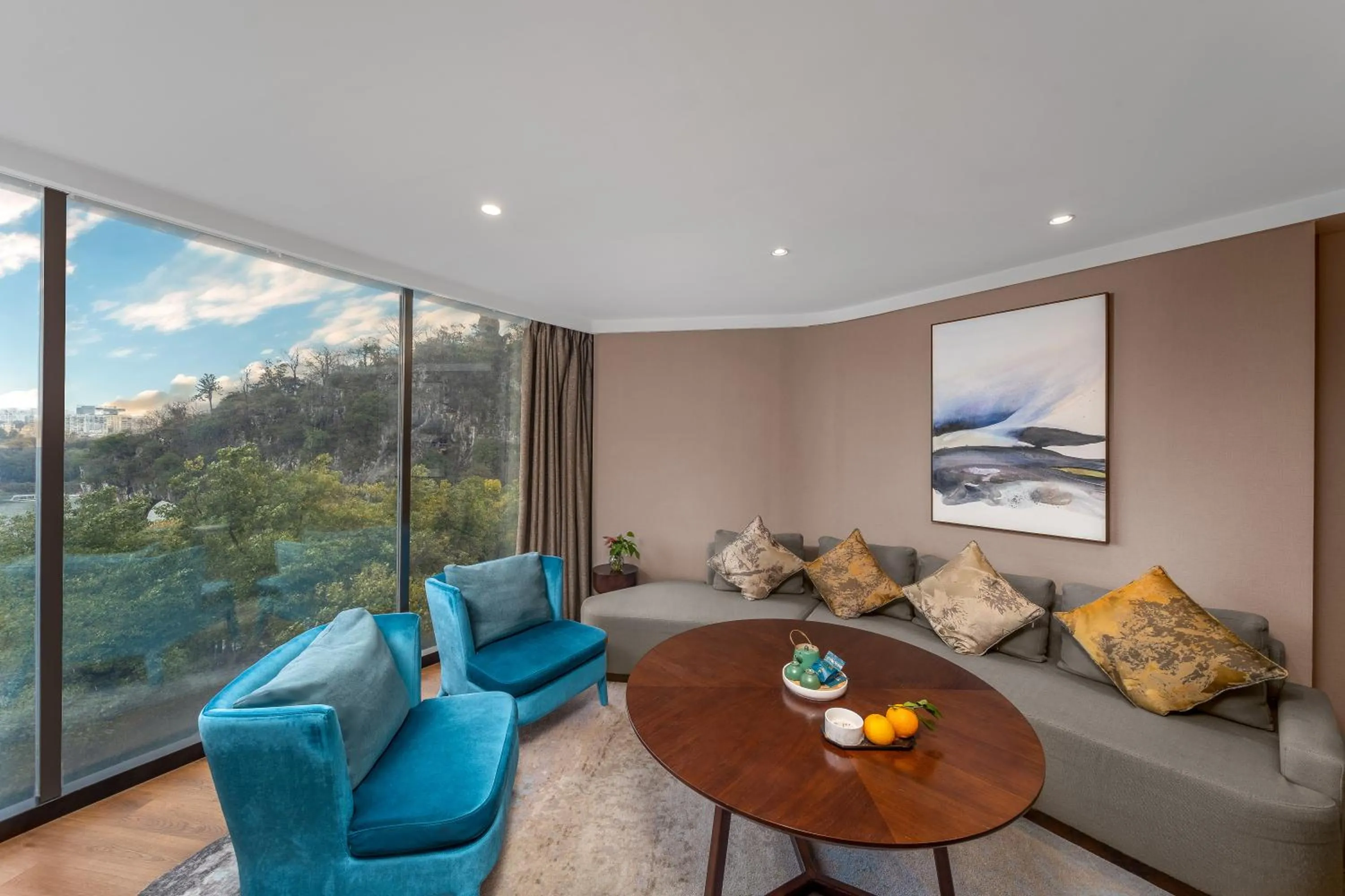 Living room in Jolie Vue Boutique Hotel Guilin (near Elephant Trunk Hill)