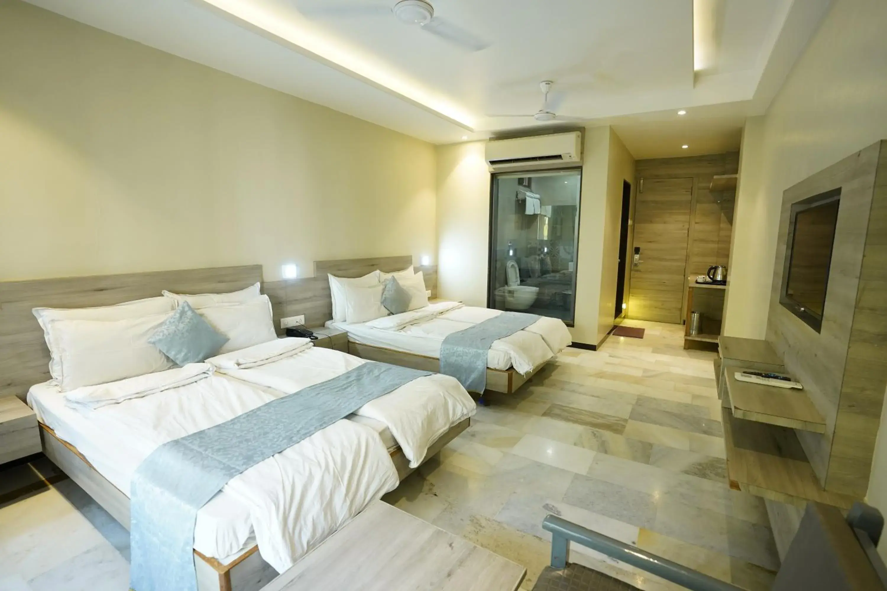 Bed in Hotel Hrushikesh Bed in Hotel Hrushikesh