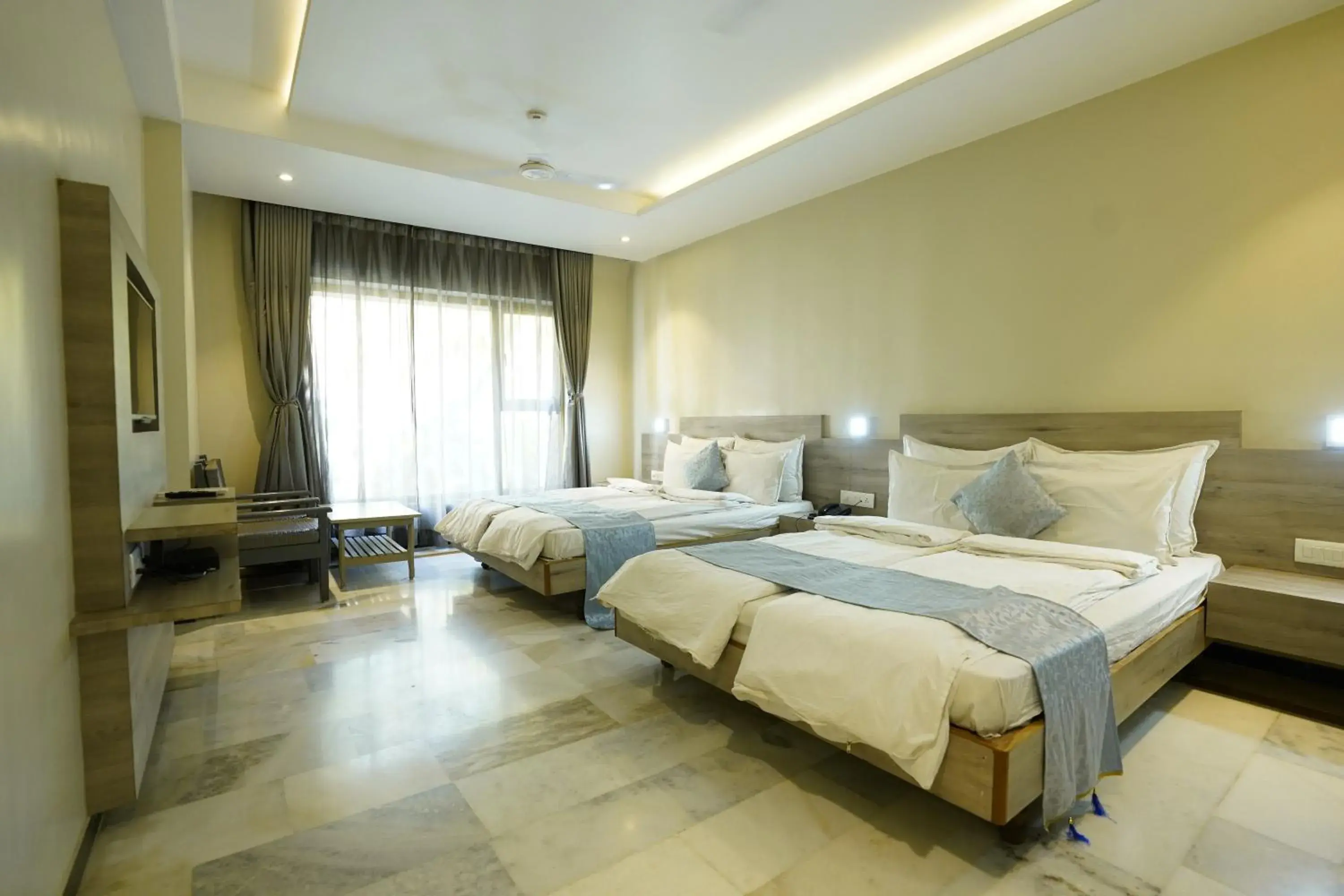 Bed in Hotel Hrushikesh Bed in Hotel Hrushikesh