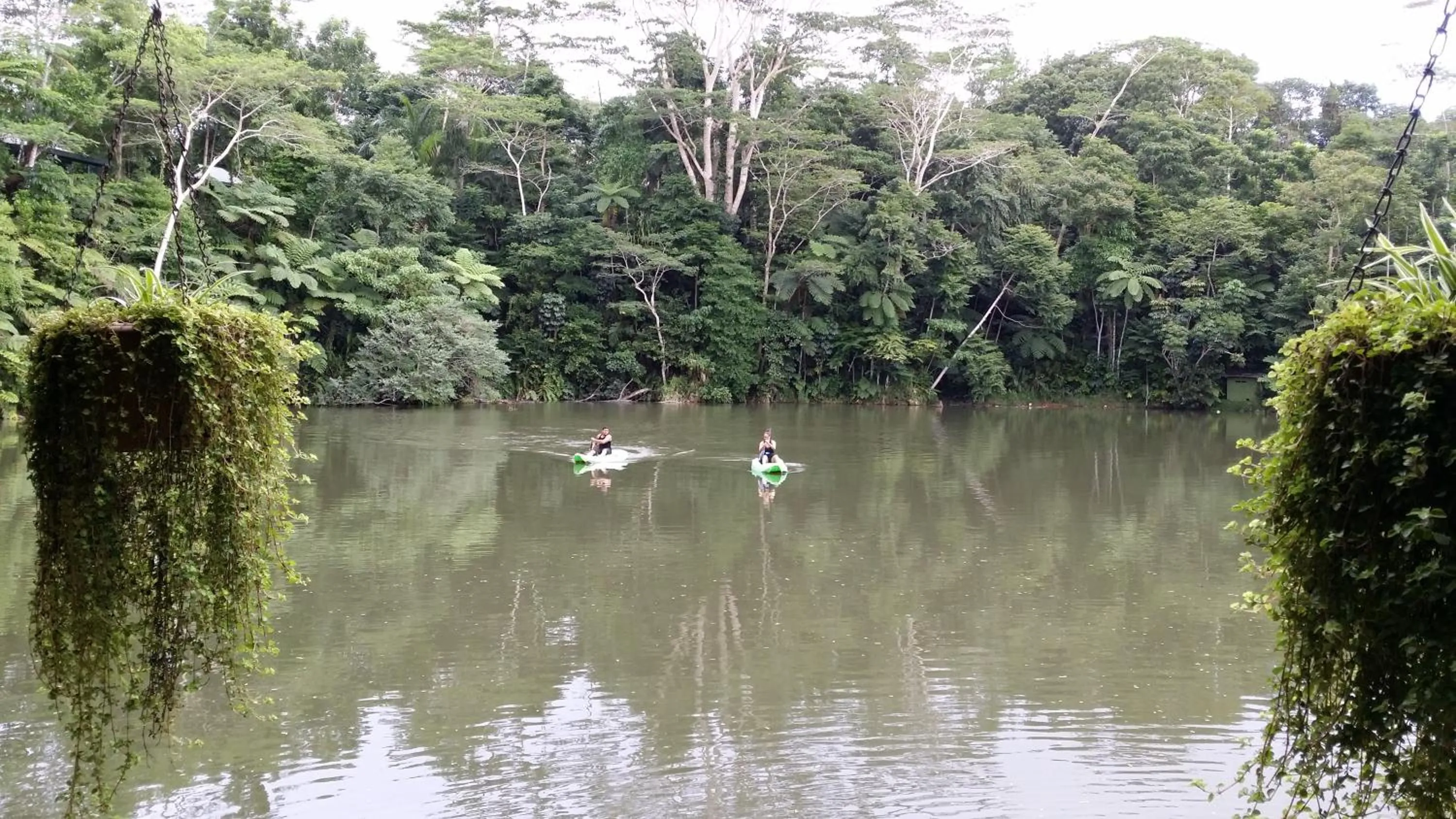 Canoeing in Rainforest Eco Lodge