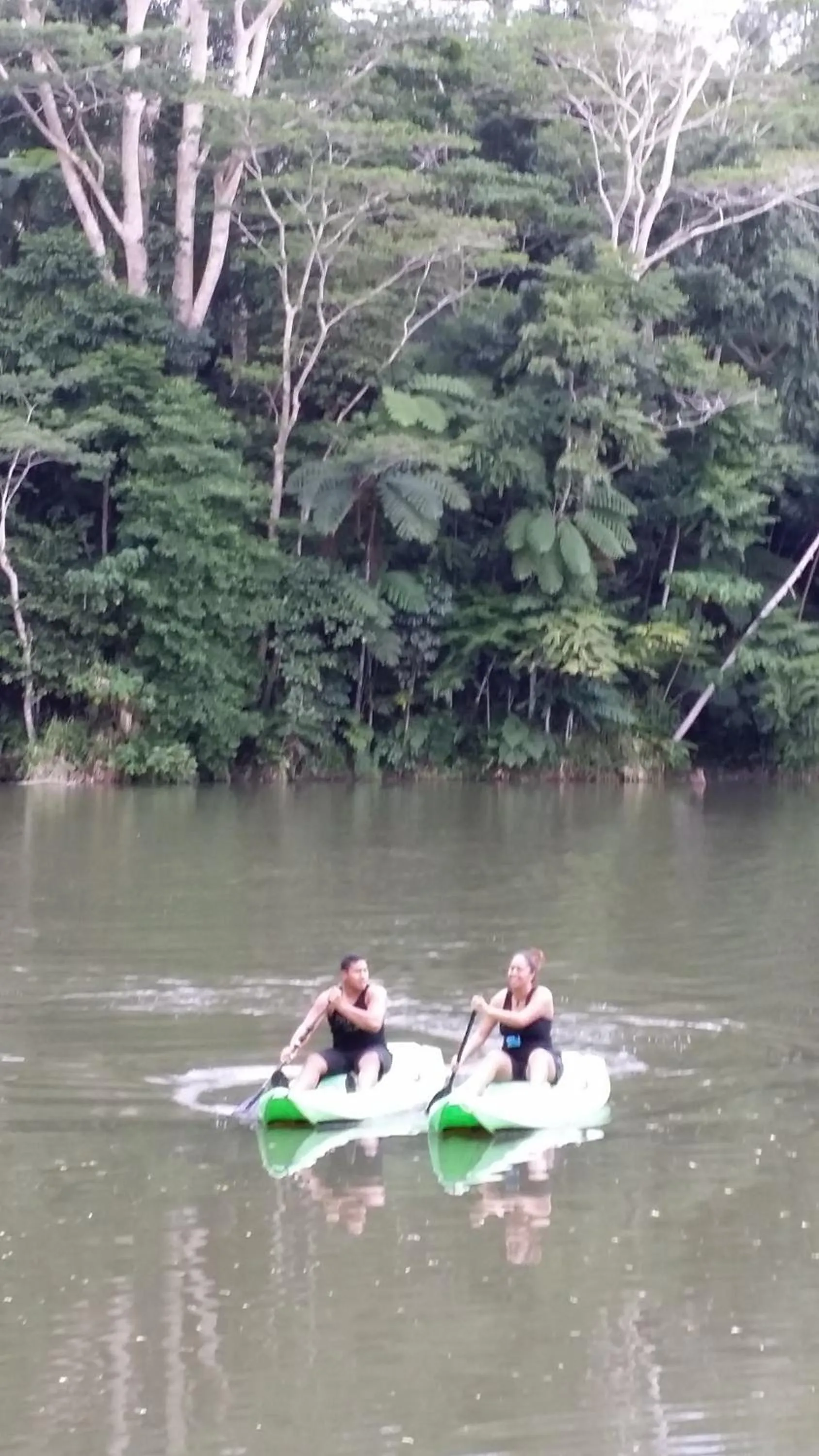 Lake view in Rainforest Eco Lodge