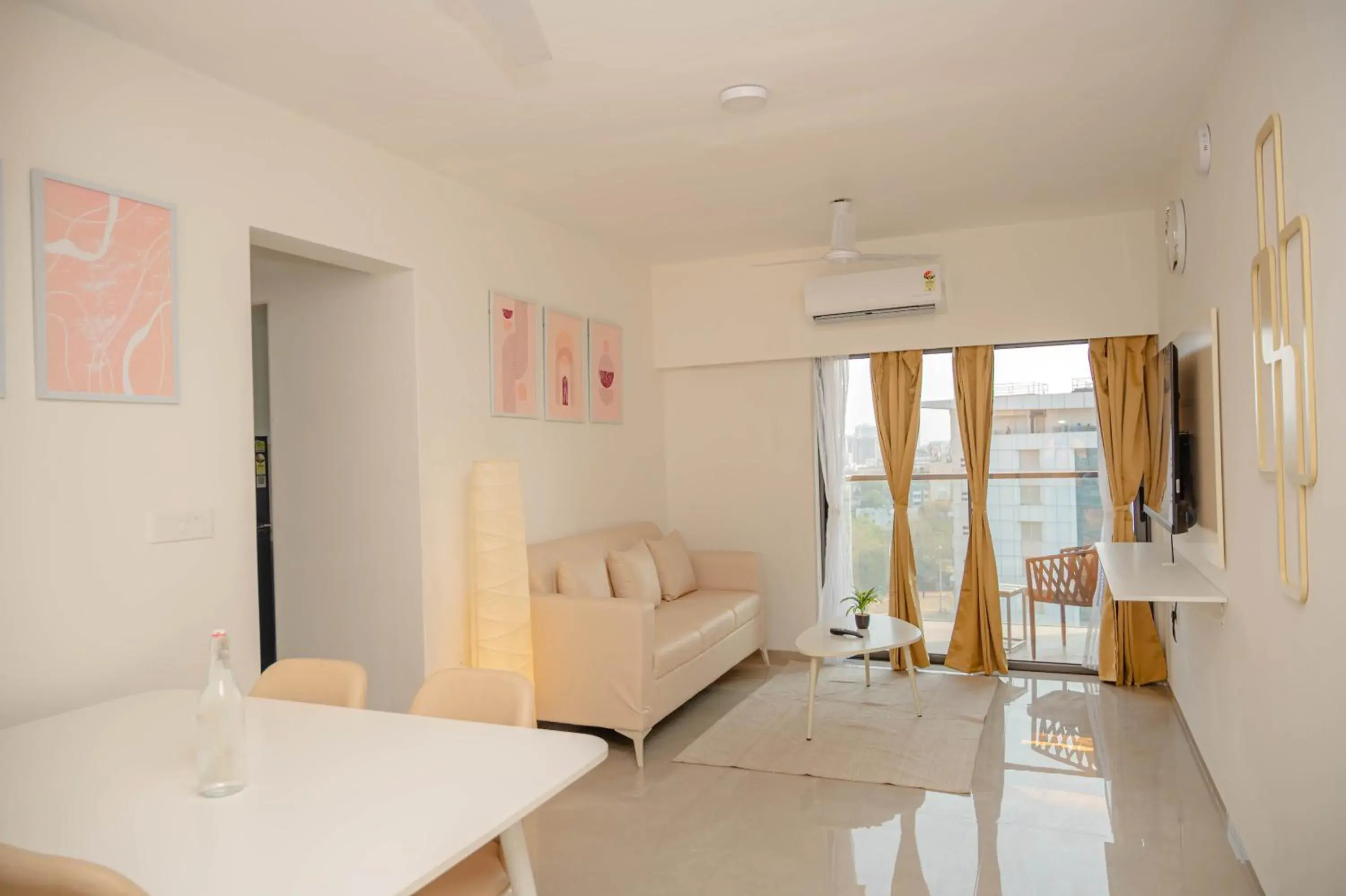 Living room, Bed in Z Bliss Suites, BKC Living room, Bed in Z Bliss Suites, BKC