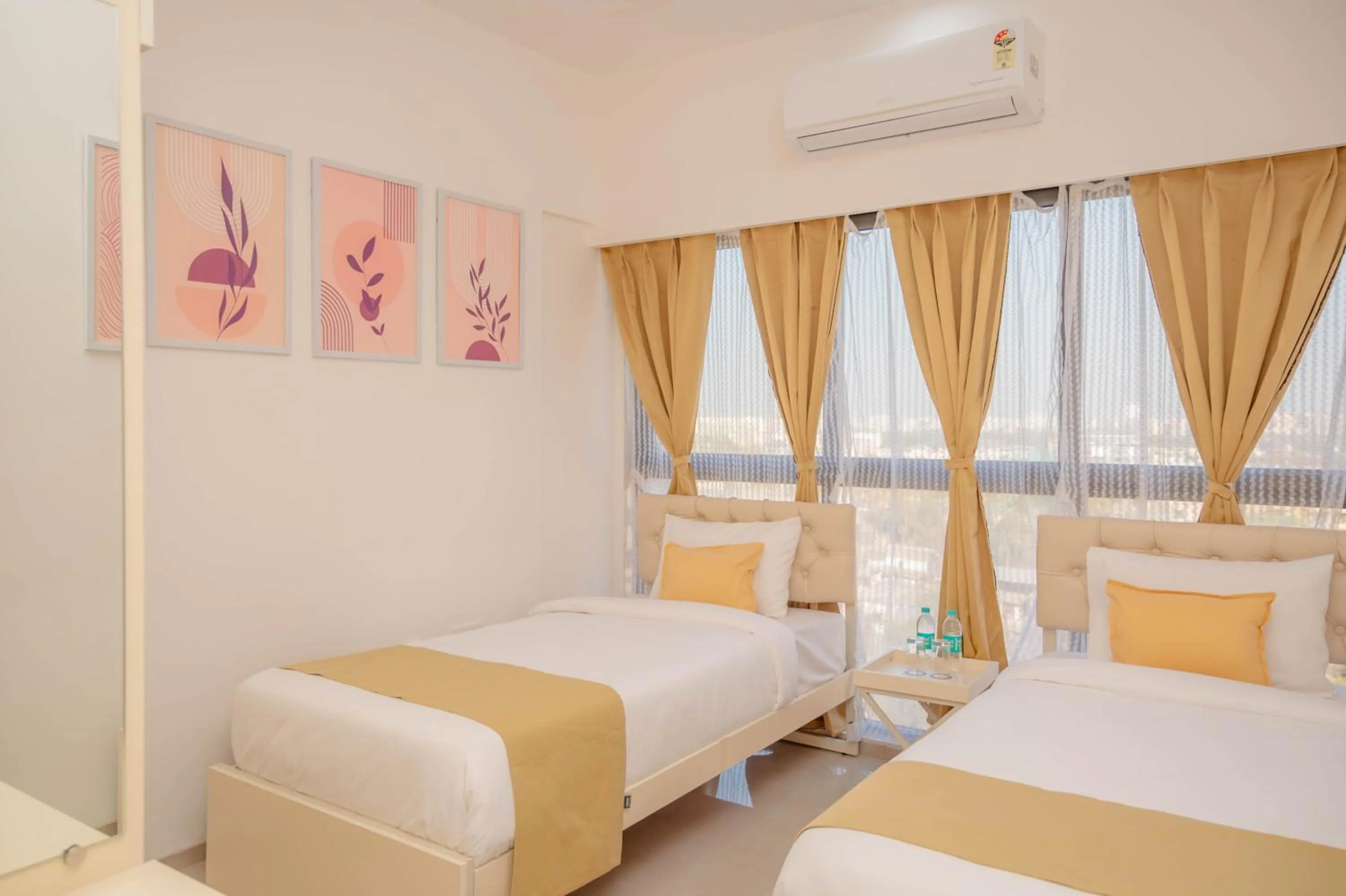 Bed in Z Bliss Suites, BKC