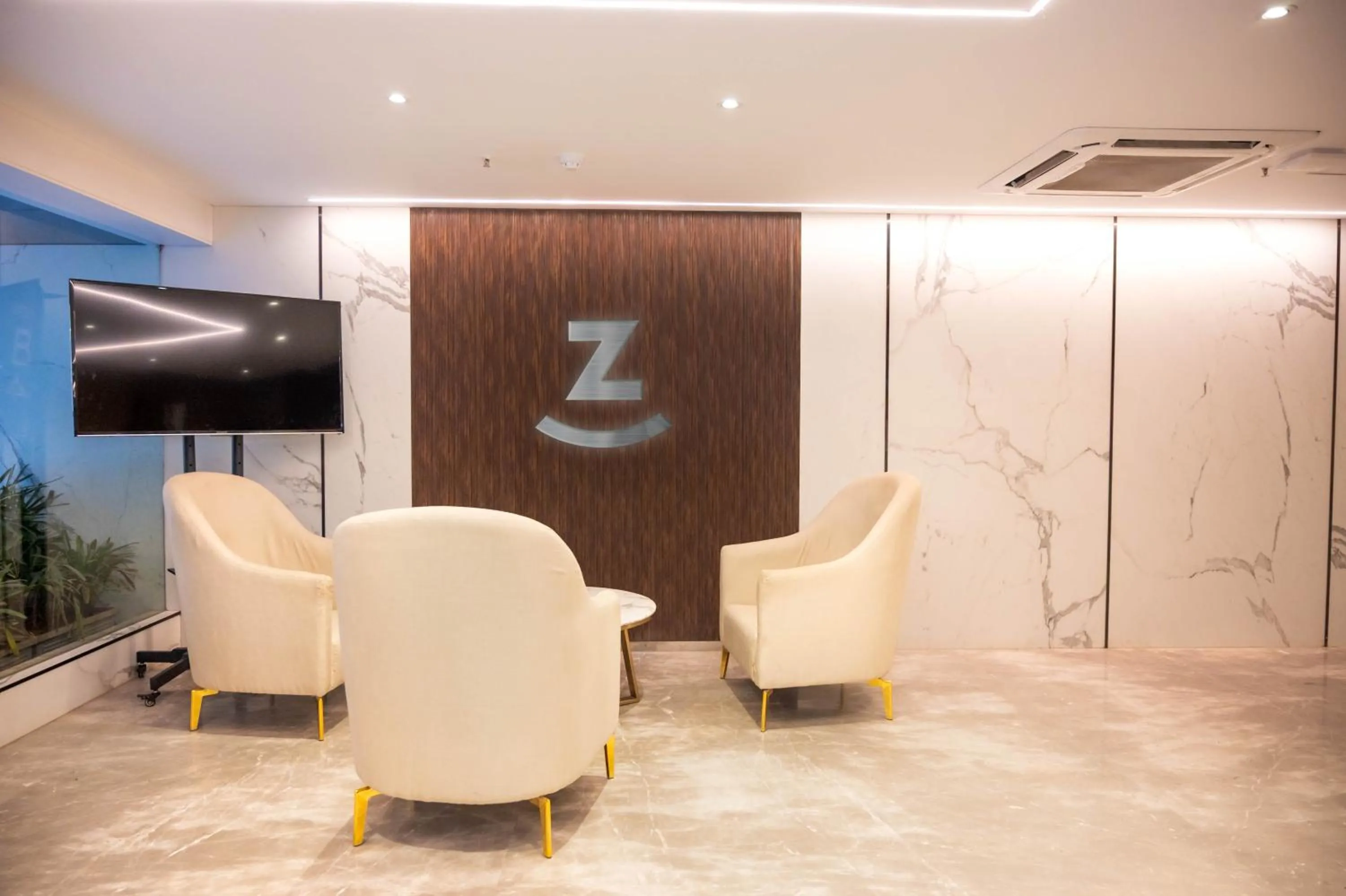 Seating area in Z Bliss Suites, BKC