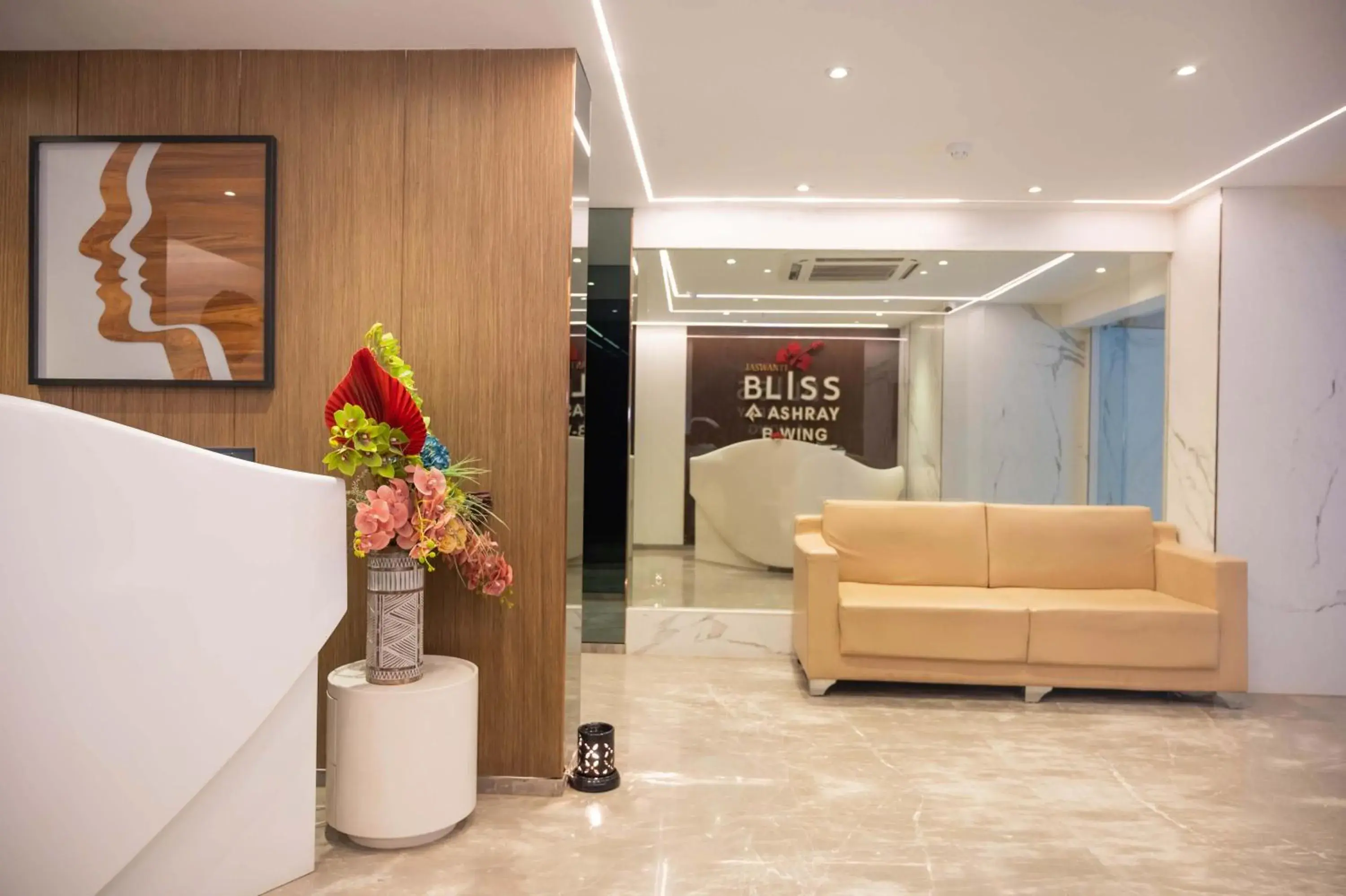 Lobby or reception in Z Bliss Suites, BKC Lobby or reception in Z Bliss Suites, BKC