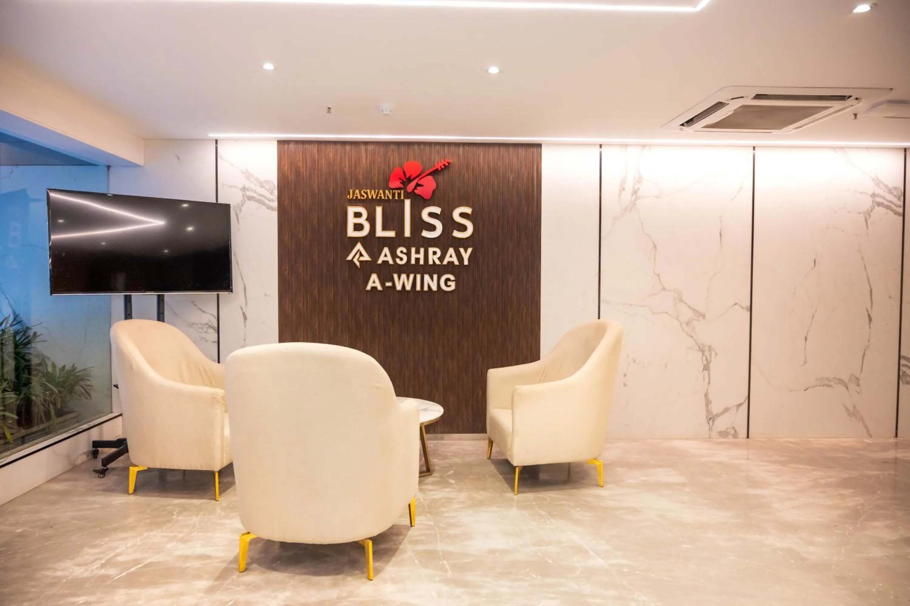 Seating area in Z Bliss Suites, BKC