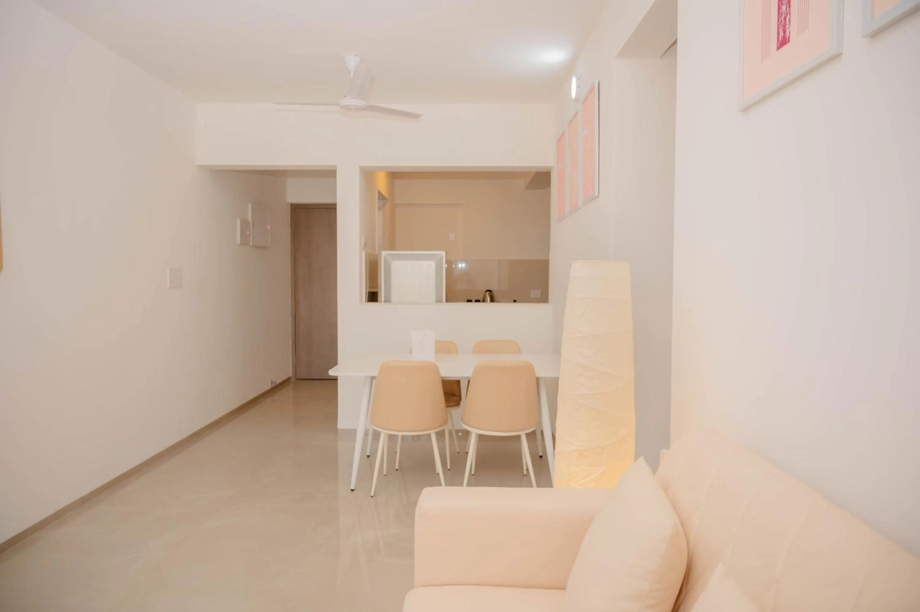 Living room in Z Bliss Suites, BKC