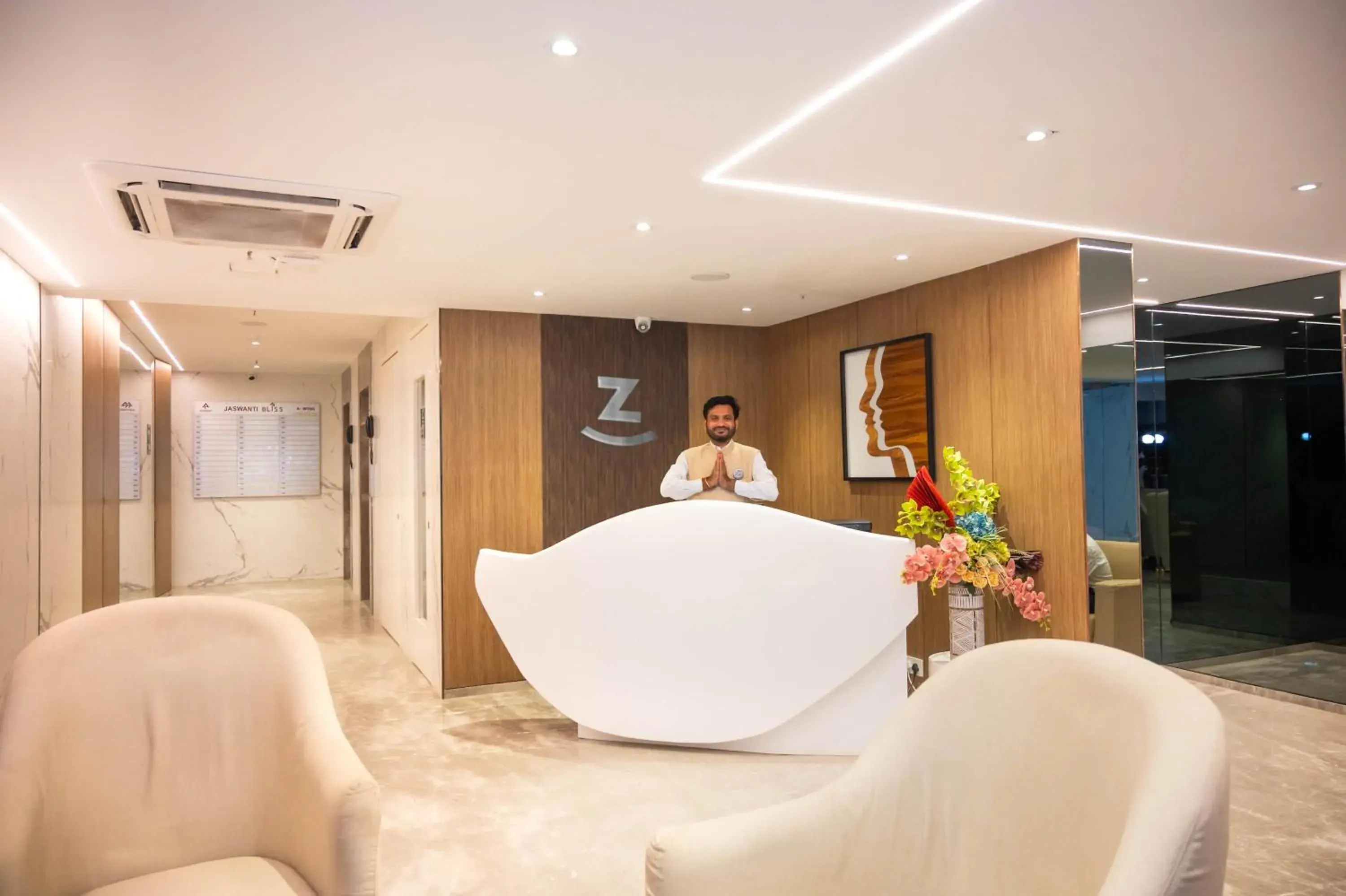 Lobby or reception in Z Bliss Suites, BKC Lobby or reception in Z Bliss Suites, BKC