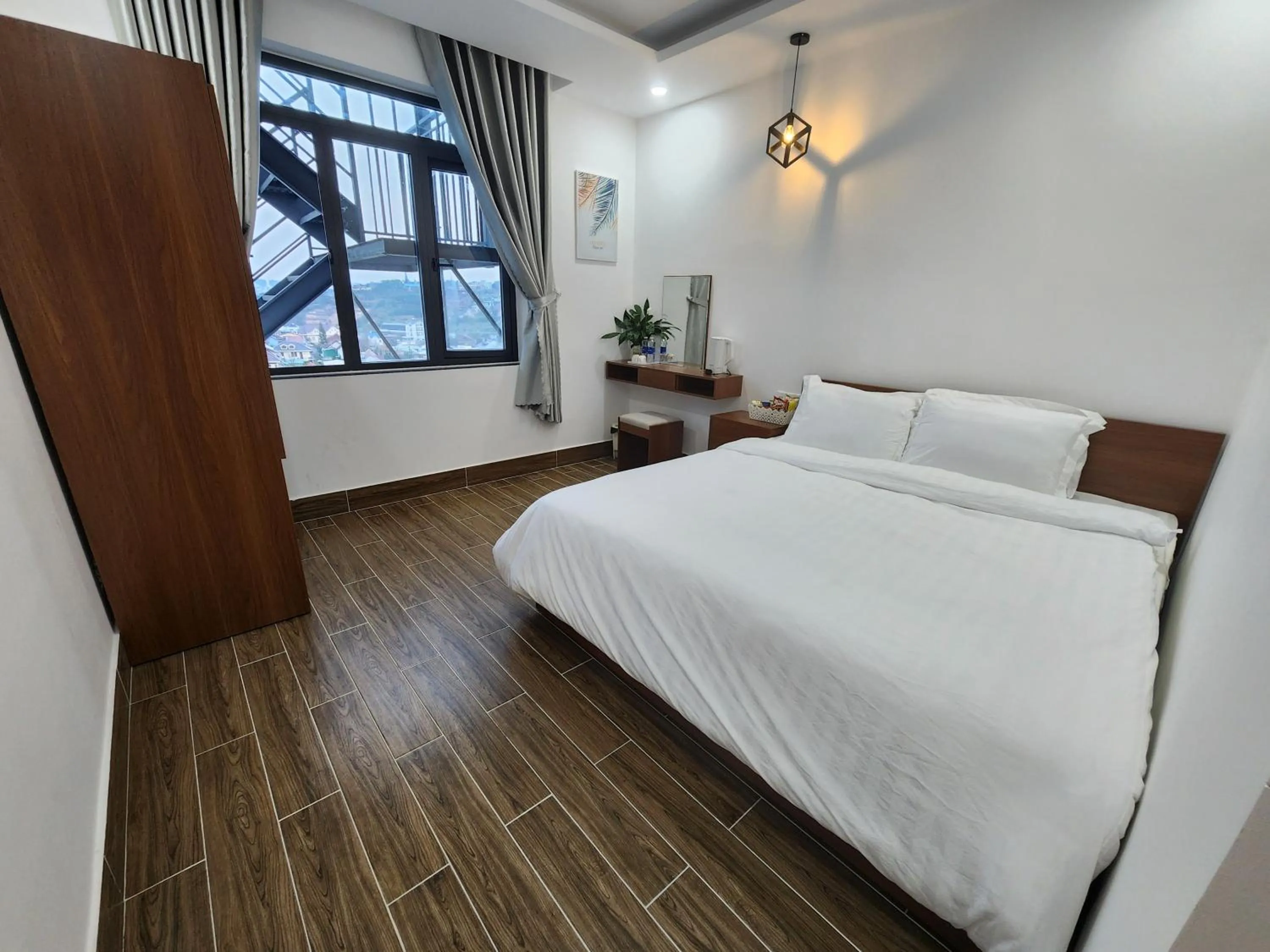 Bed in Happy Bun Hotel Da Lat
