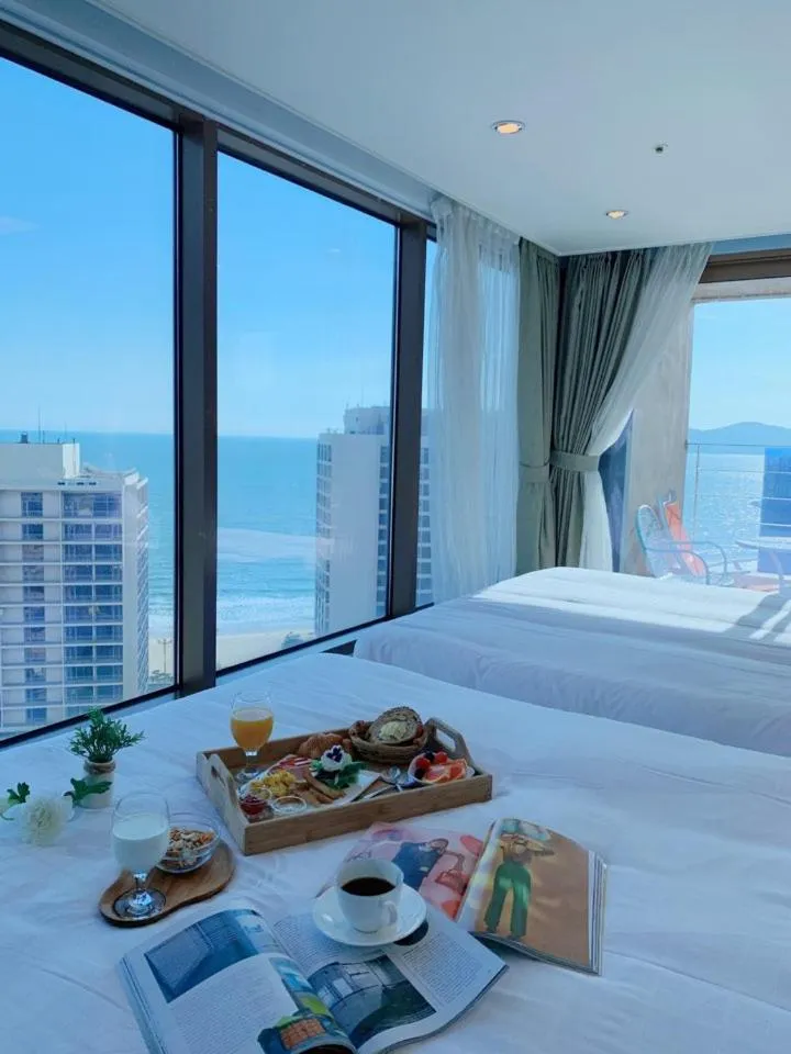 Bed in Haeundae Marianne Hotel