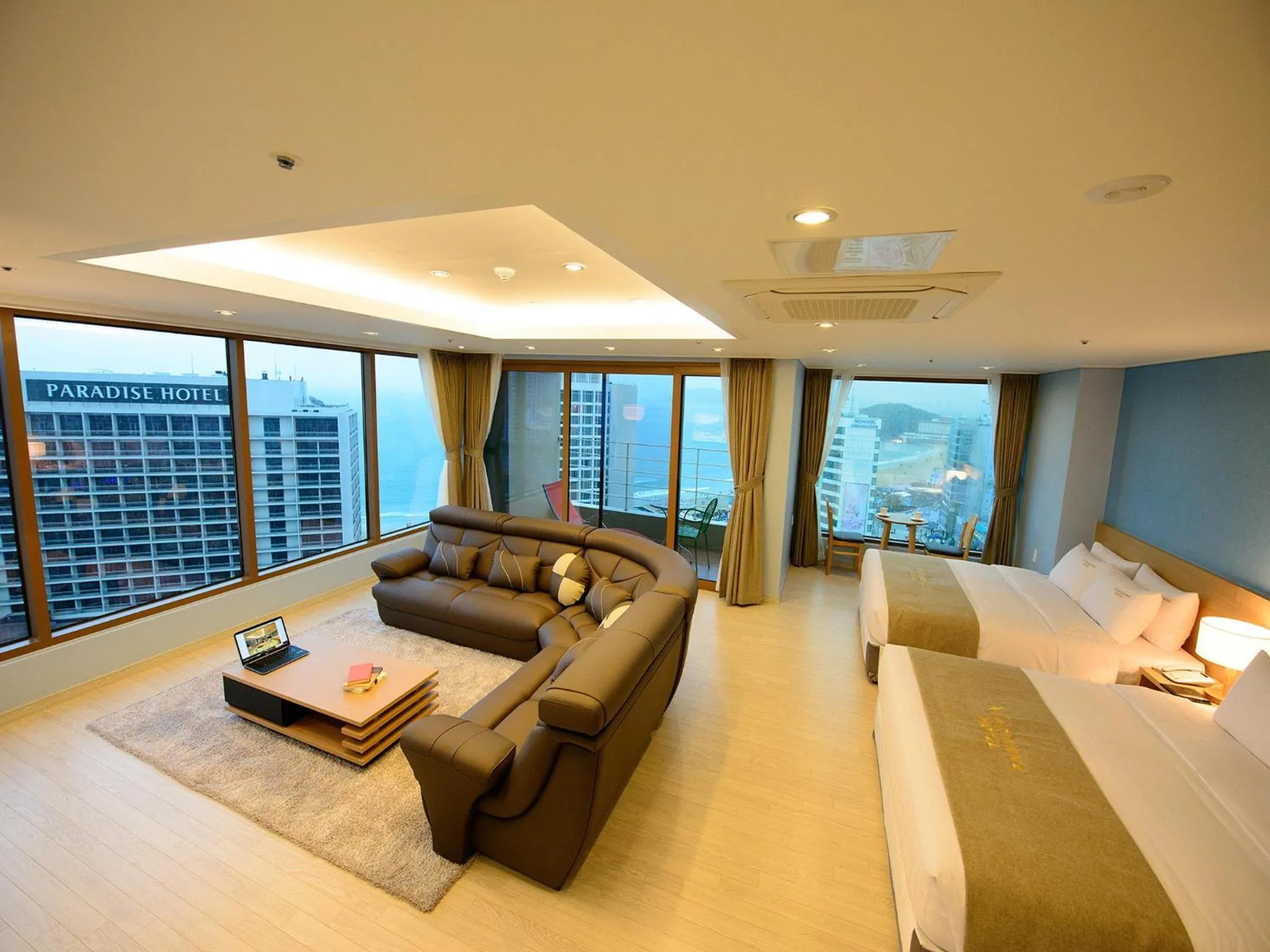 Bedroom, Bed in Haeundae Marianne Hotel